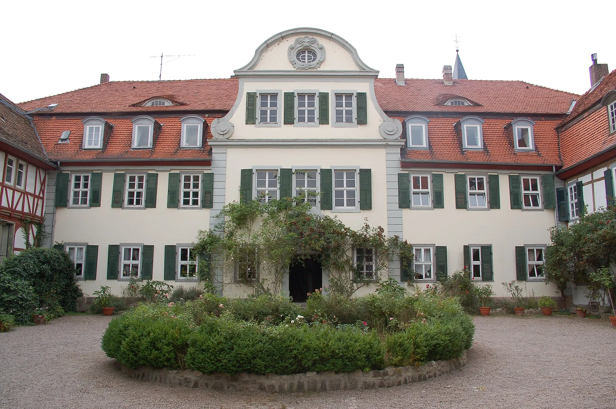 Photo showing: palace in Jestädt, Hesse, Germany ("Schloss Jestädt")