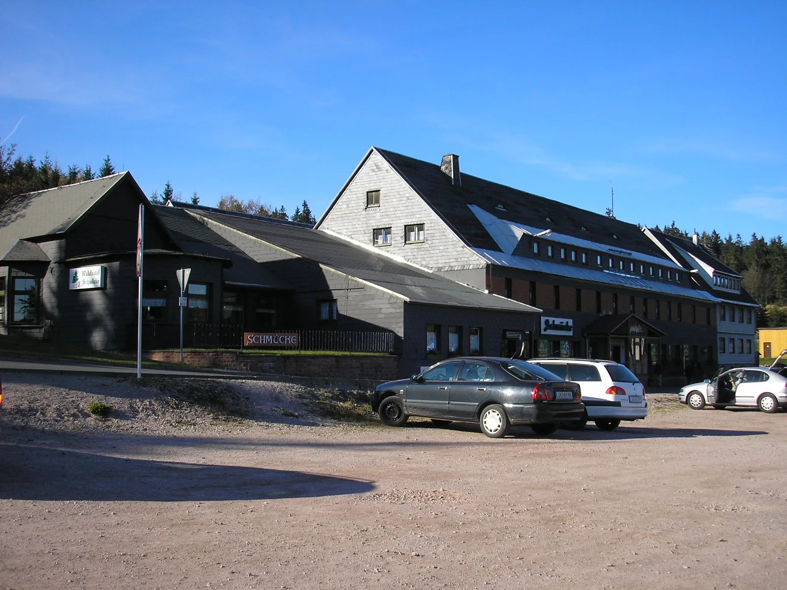 Photo showing: Die Schmücke bei Oberhof (Thüringen).