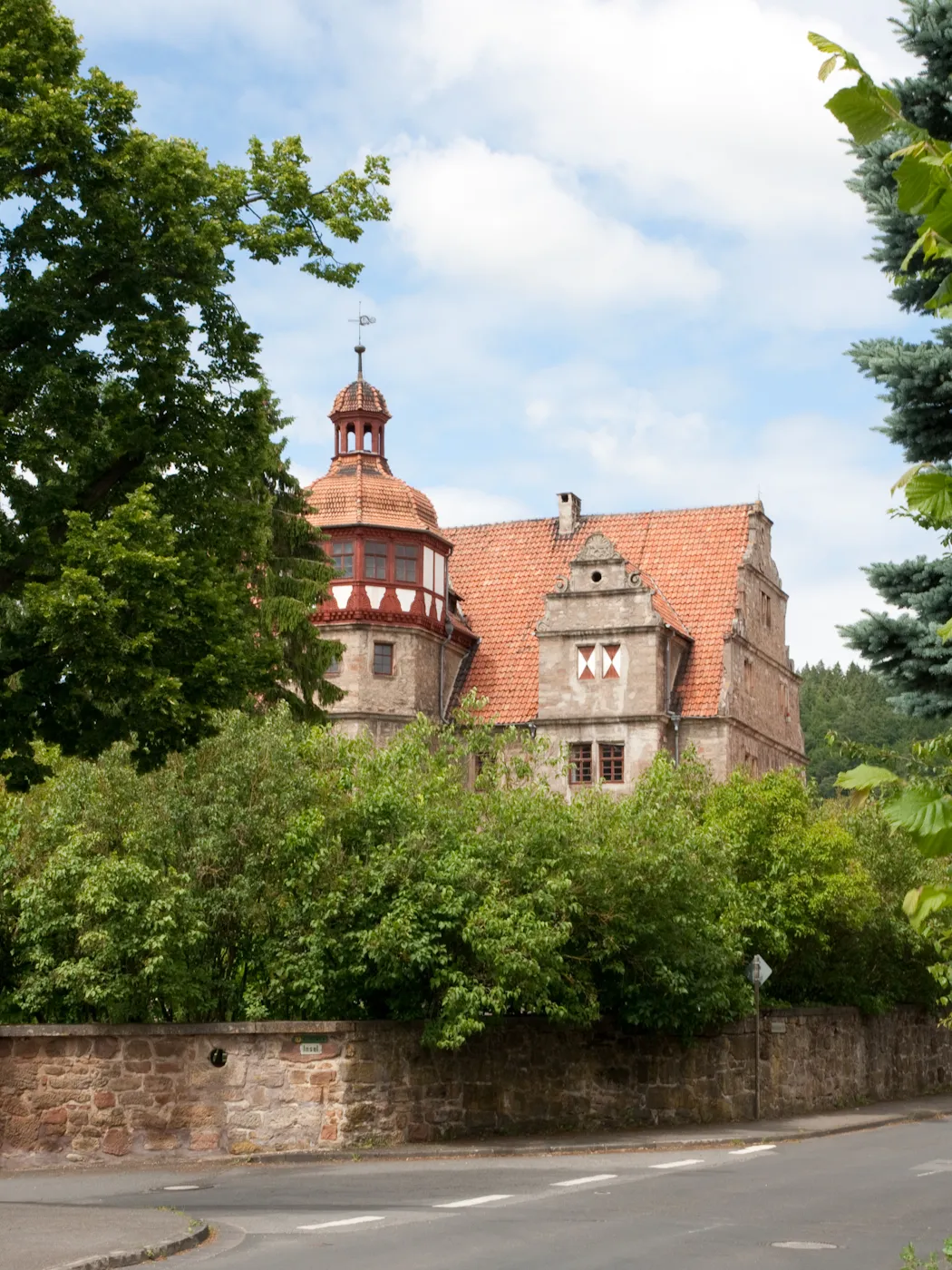 Photo showing: Schloss Nesselröden, Blick von Südosten
