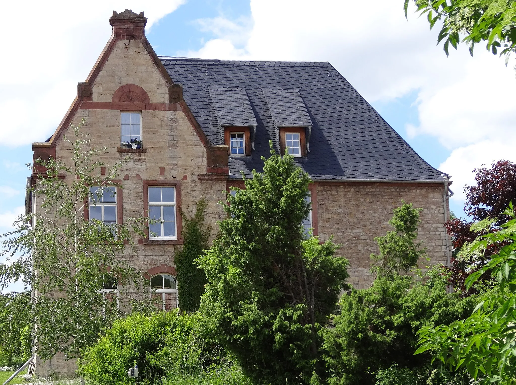 Photo showing: Good house in Mohrenthal, Rittersdorf, Thuringia, Germany