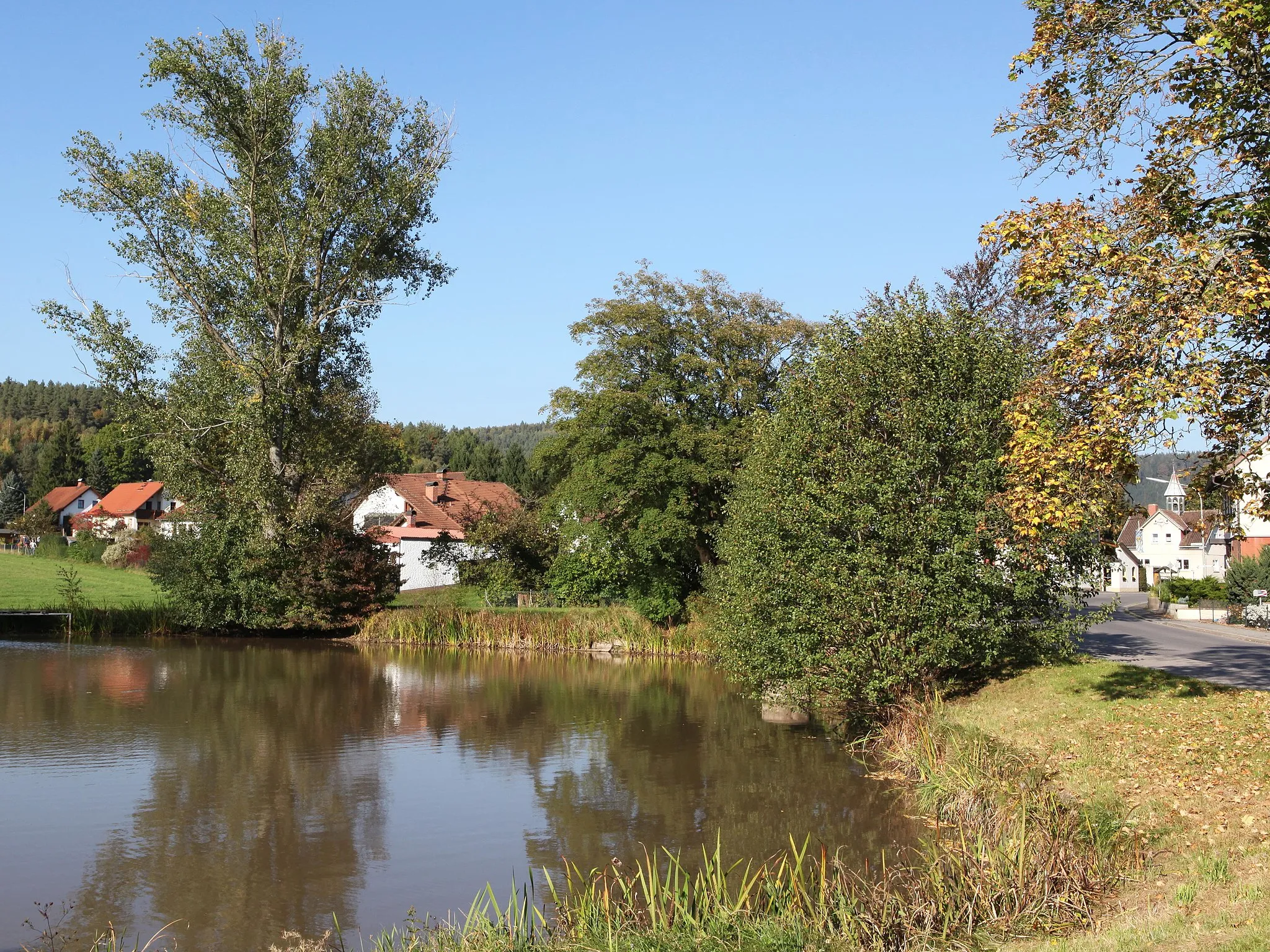 Photo showing: Dorfteich, Meilschnitz