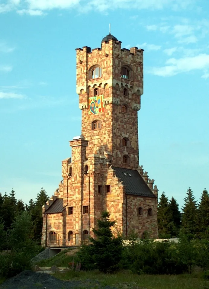 Photo showing: Altvaterturm auf dem Wetzstein