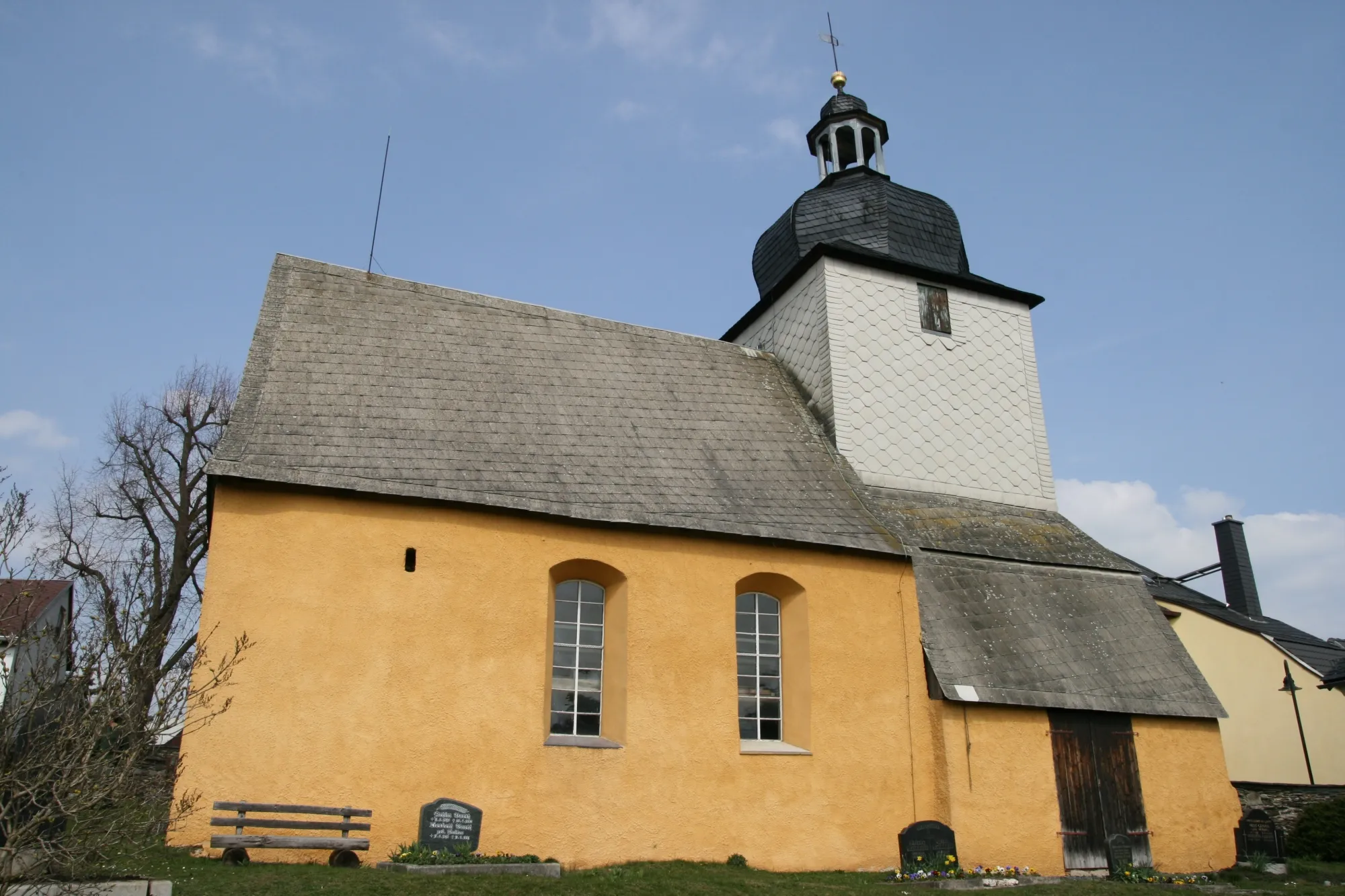 Photo showing: Kirche in Piesigitz, Thüringen, Deutschland