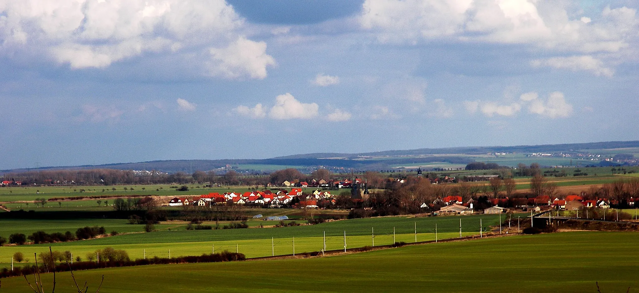 Photo showing: Cobstädt aus Südwest