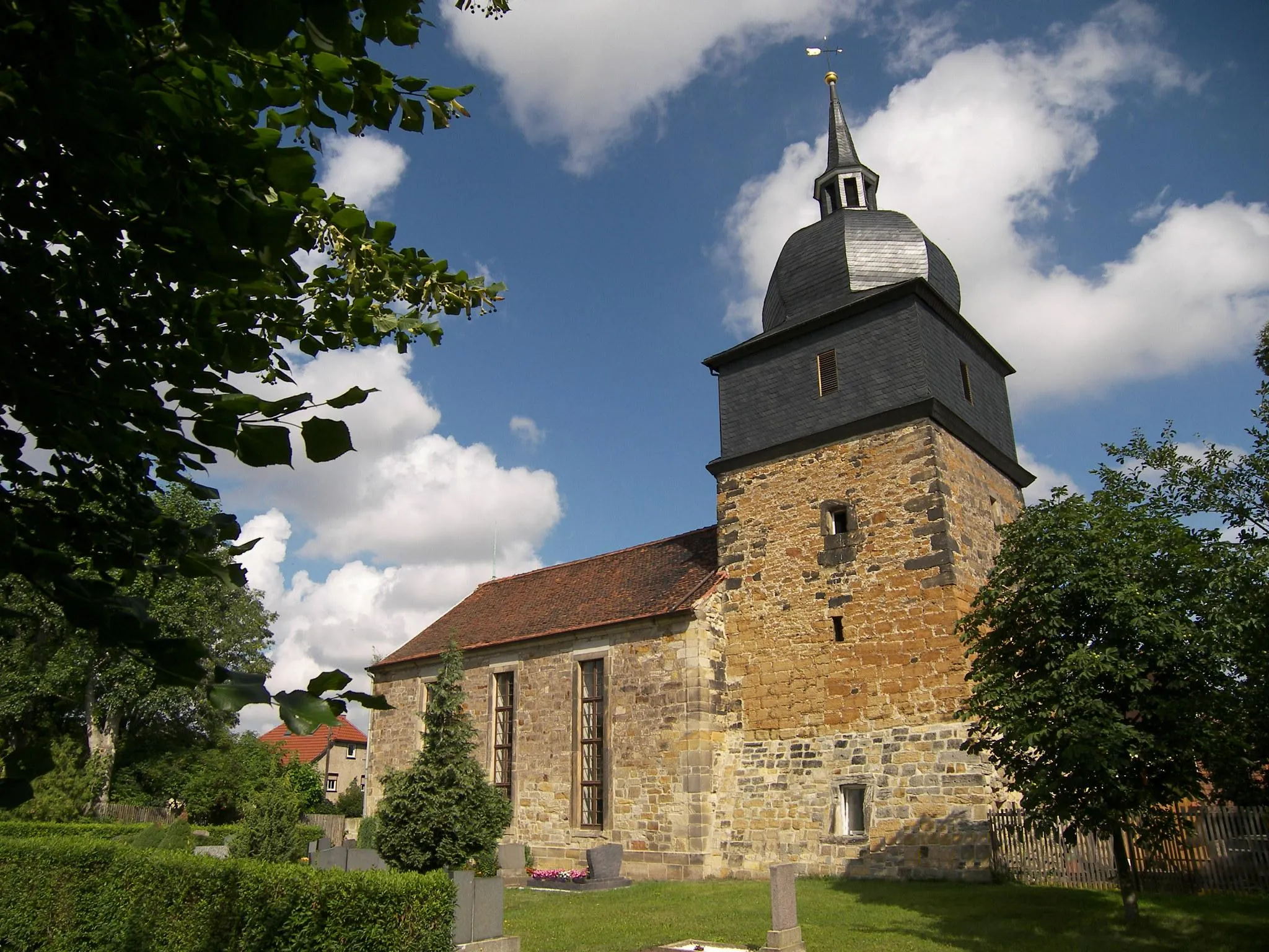 Photo showing: Grabsleben_Großrettbach-Kirche-Blick_von-Suedost