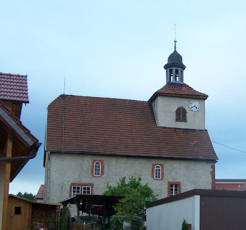 Photo showing: The church in Langenfeld.