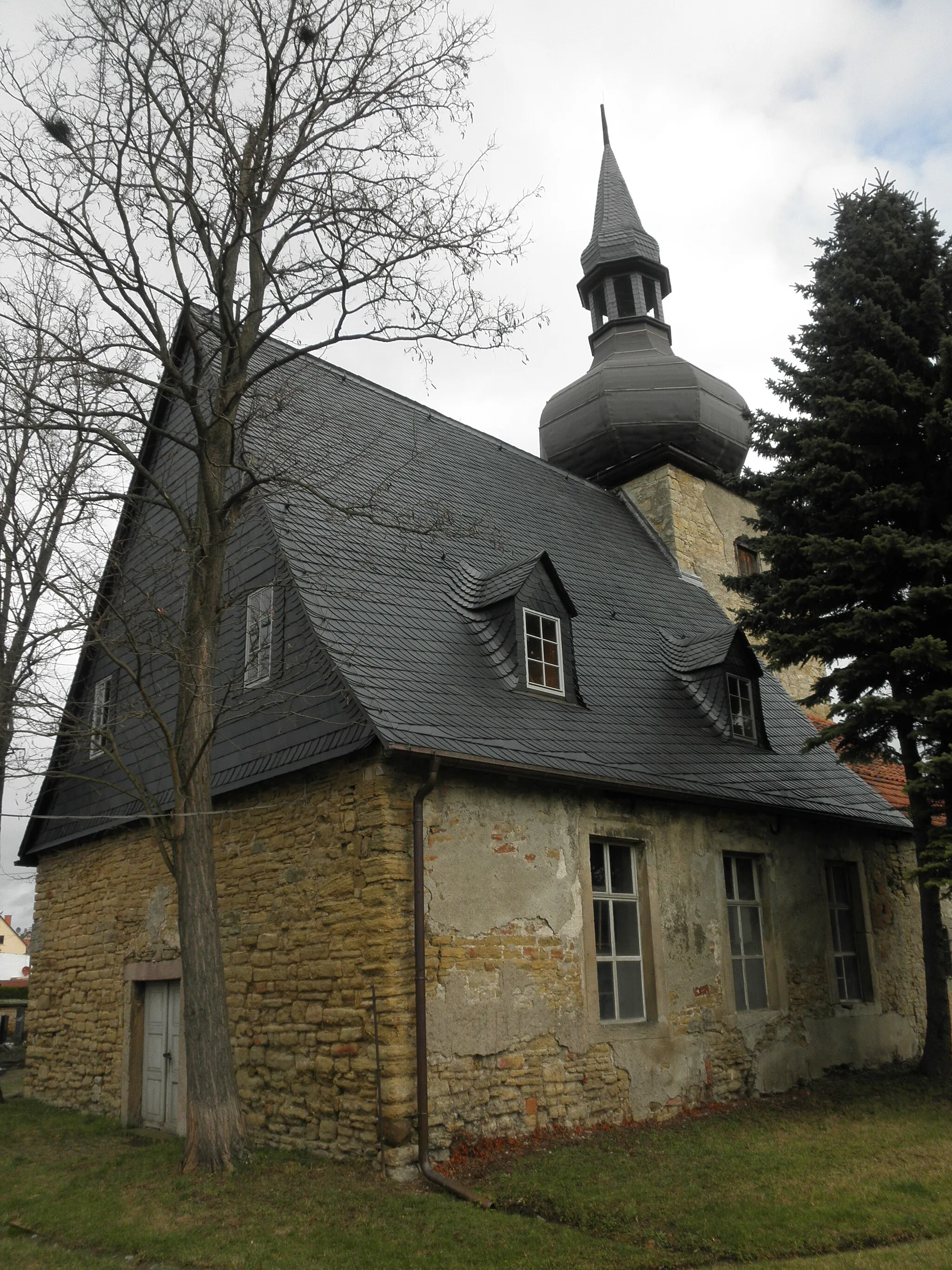 Photo showing: Church in Dermsdorf (Kölleda) in Thuringia