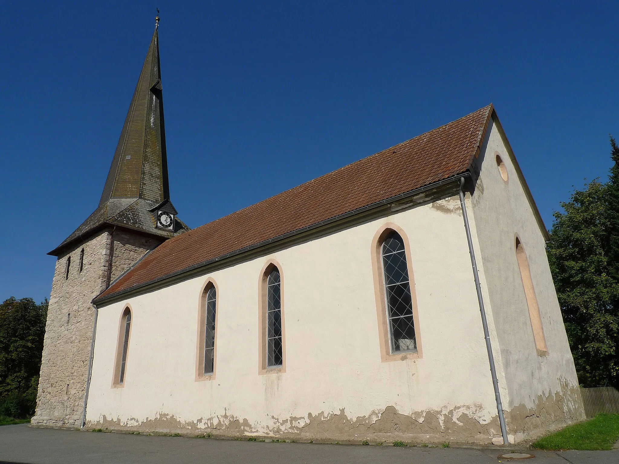 Photo showing: Evangelische St. Bartholdi Kirche in Bartolfelde, einem Ortsteil von Bad Lauterberg