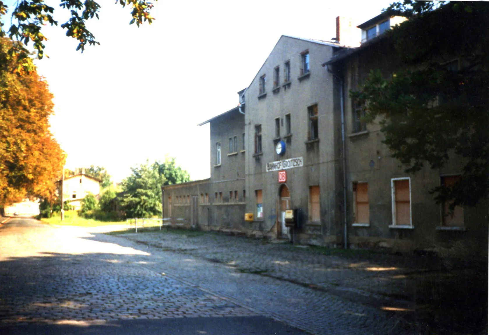 Photo showing: Bahnhof Groitzsch