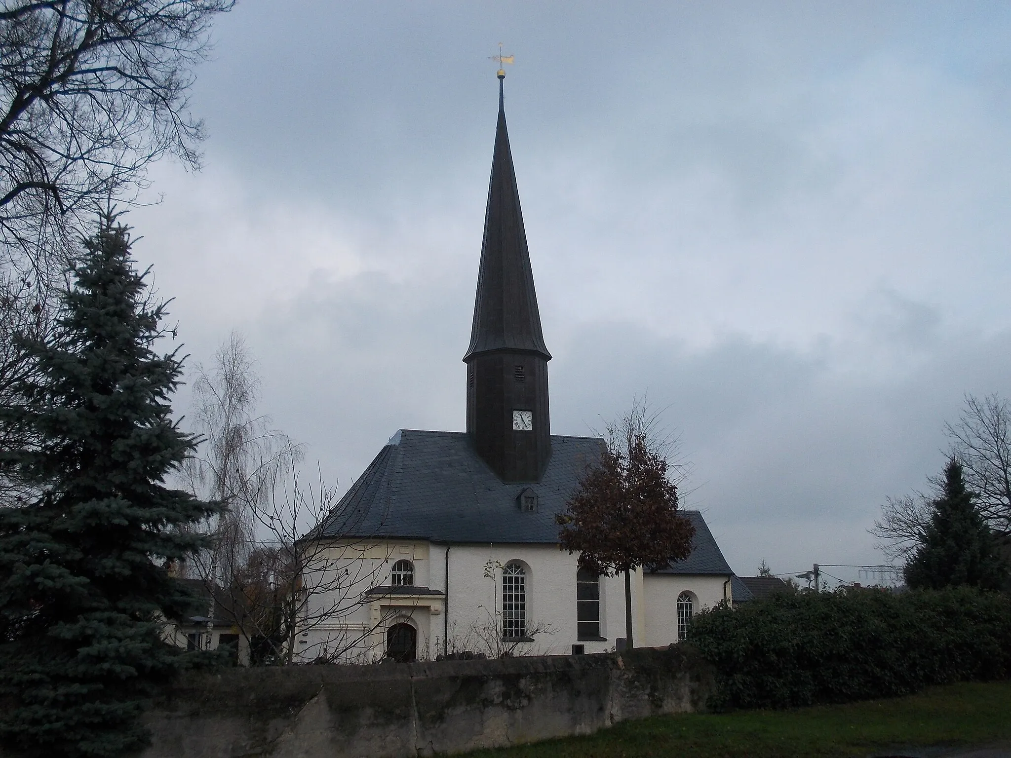 Photo showing: Schönau church (Frohburg, Leipzig district, Saxony)