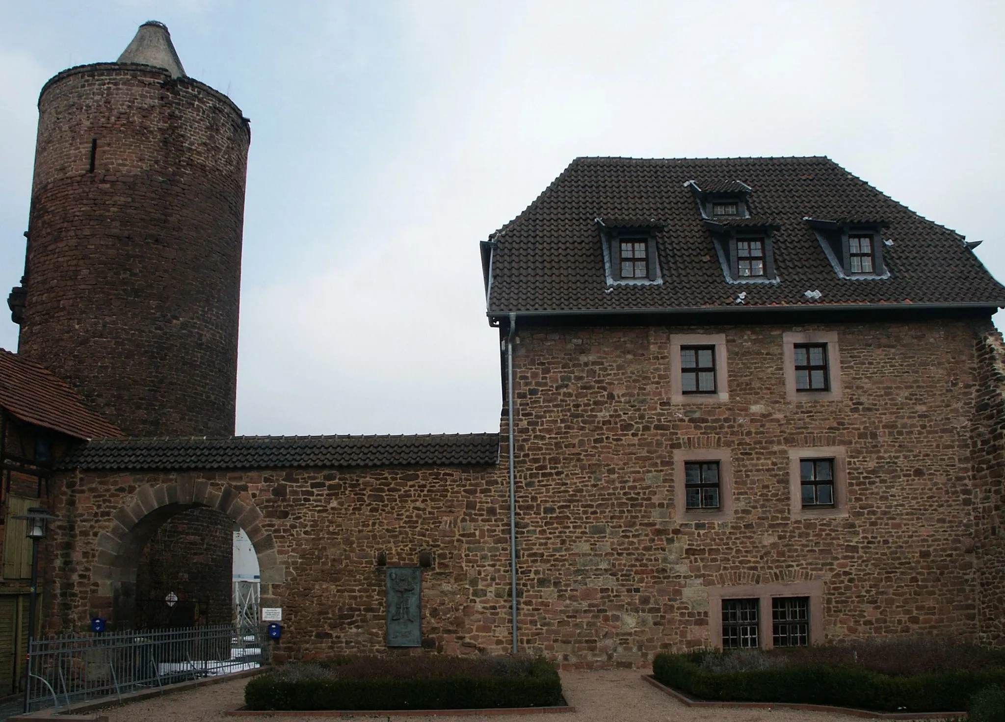 Photo showing: Burg Wendelstein, Ansicht innerhalb der Stadt.