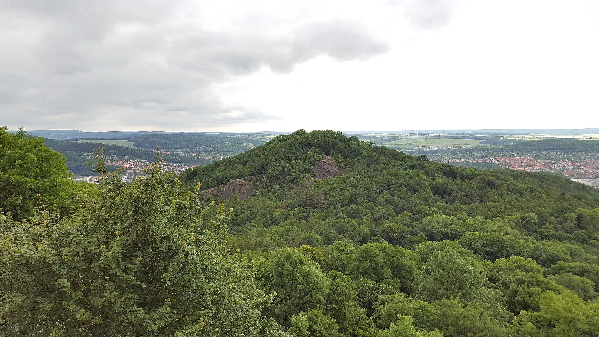 Photo showing: Mädelstein, burg Metilstein bei Eisenach