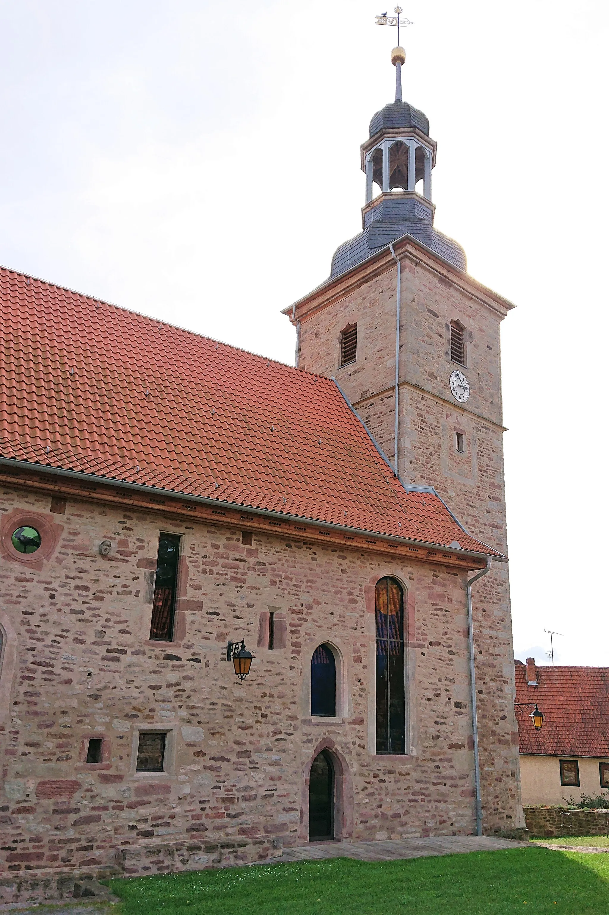 Photo showing: Kirche in Walldorf (Meiningen)