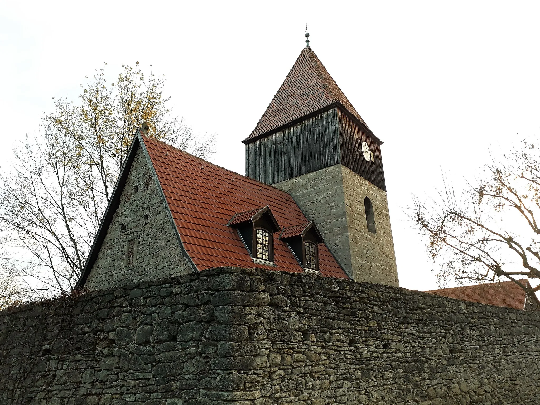 Photo showing: Kirche in Espenfeld, Arnstadt, Thüringen
