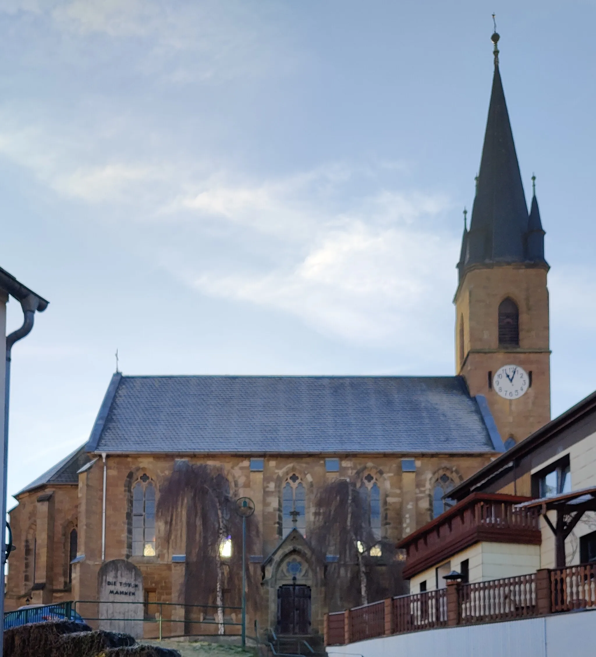 Photo showing: Evangelisch-lutherische Ägidienkirche Kaulsdorf, Landkreis Saalfeld-Rudolstadt, Thüringen, Deutschland