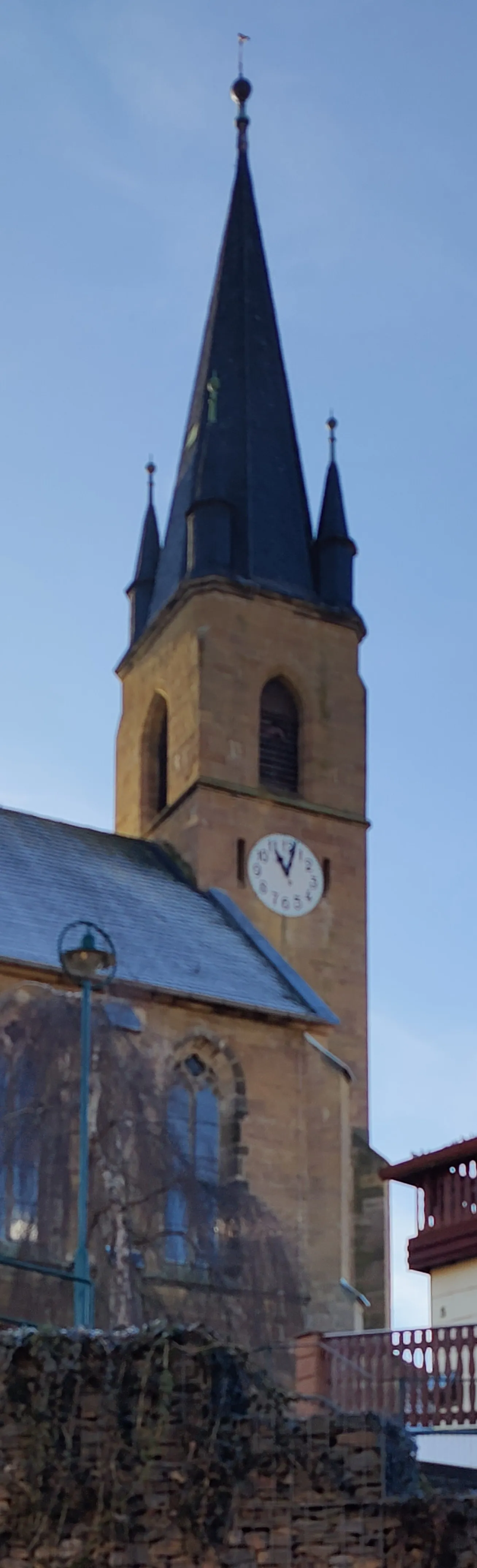 Photo showing: Evangelisch-lutherische Ägidienkirche Kaulsdorf, Landkreis Saalfeld-Rudolstadt, Thüringen, Deutschland