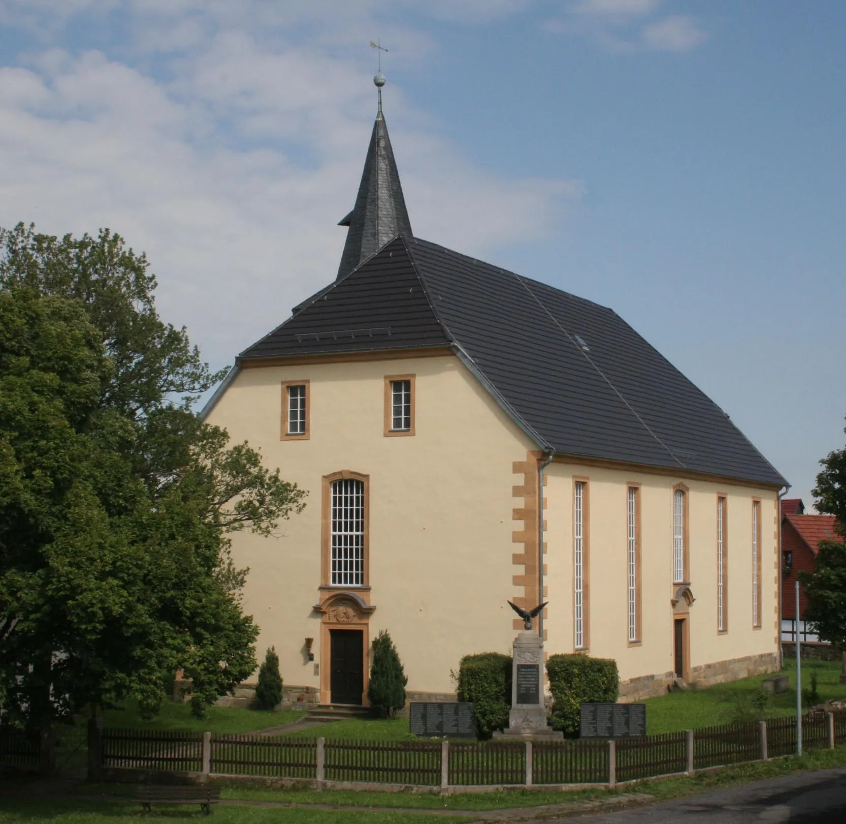 Photo showing: St. Nicolaikirche Sundhausen/Gotha