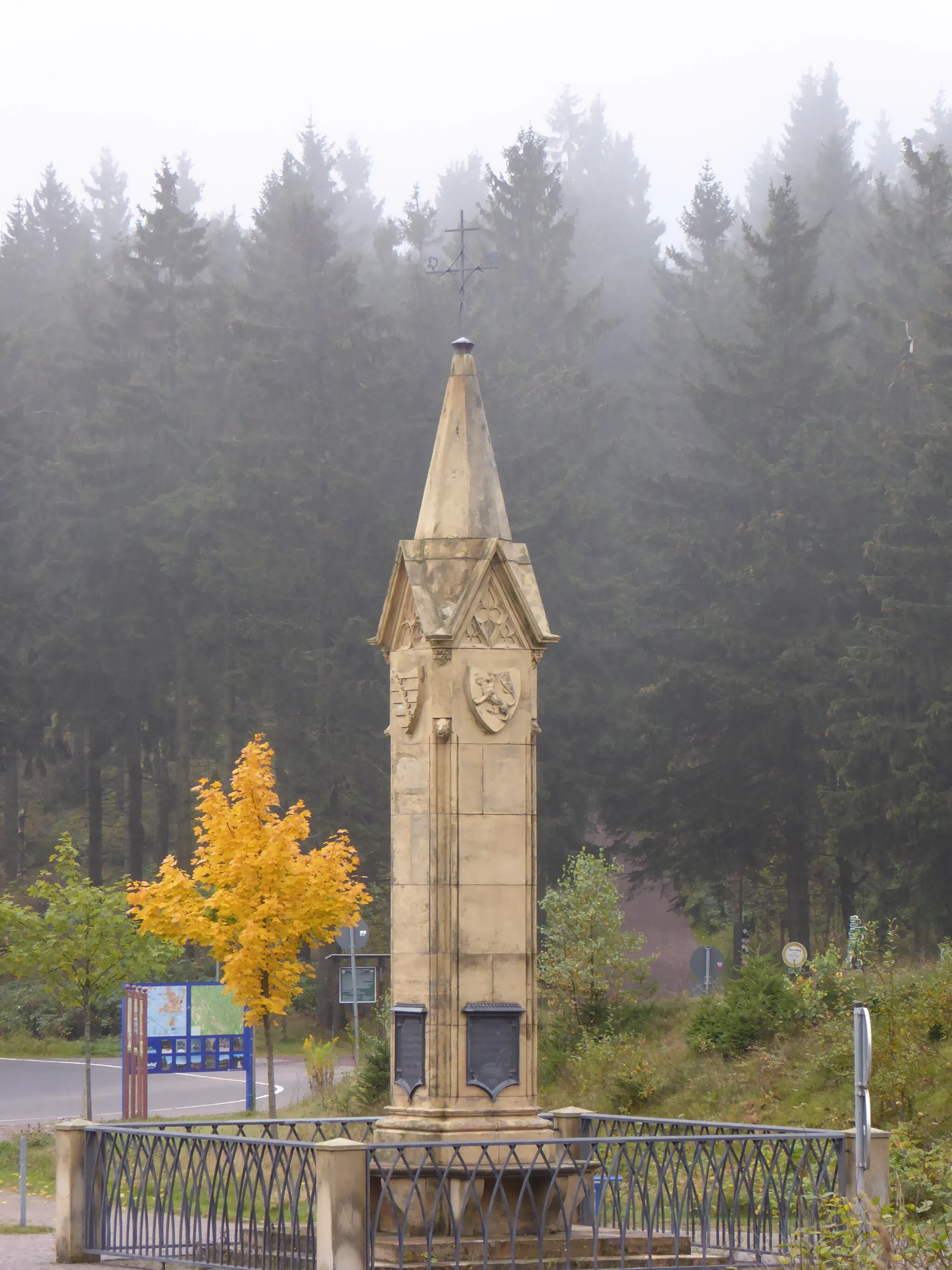 Photo showing: Oberhof Stadt am Rennsteig und Umgebung