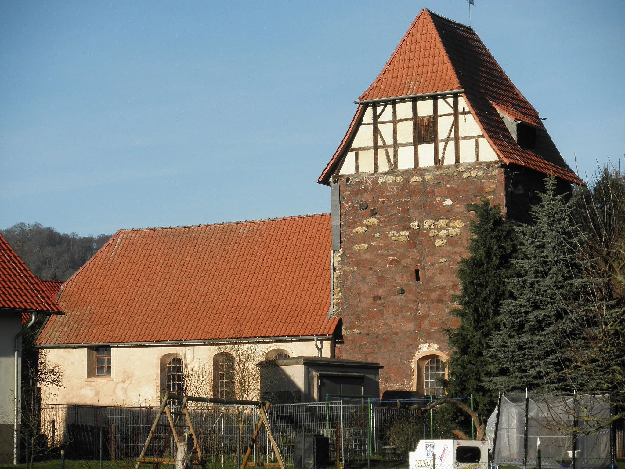 Photo showing: Church in Osterode (Neustadt/Harz) in Thuringia
