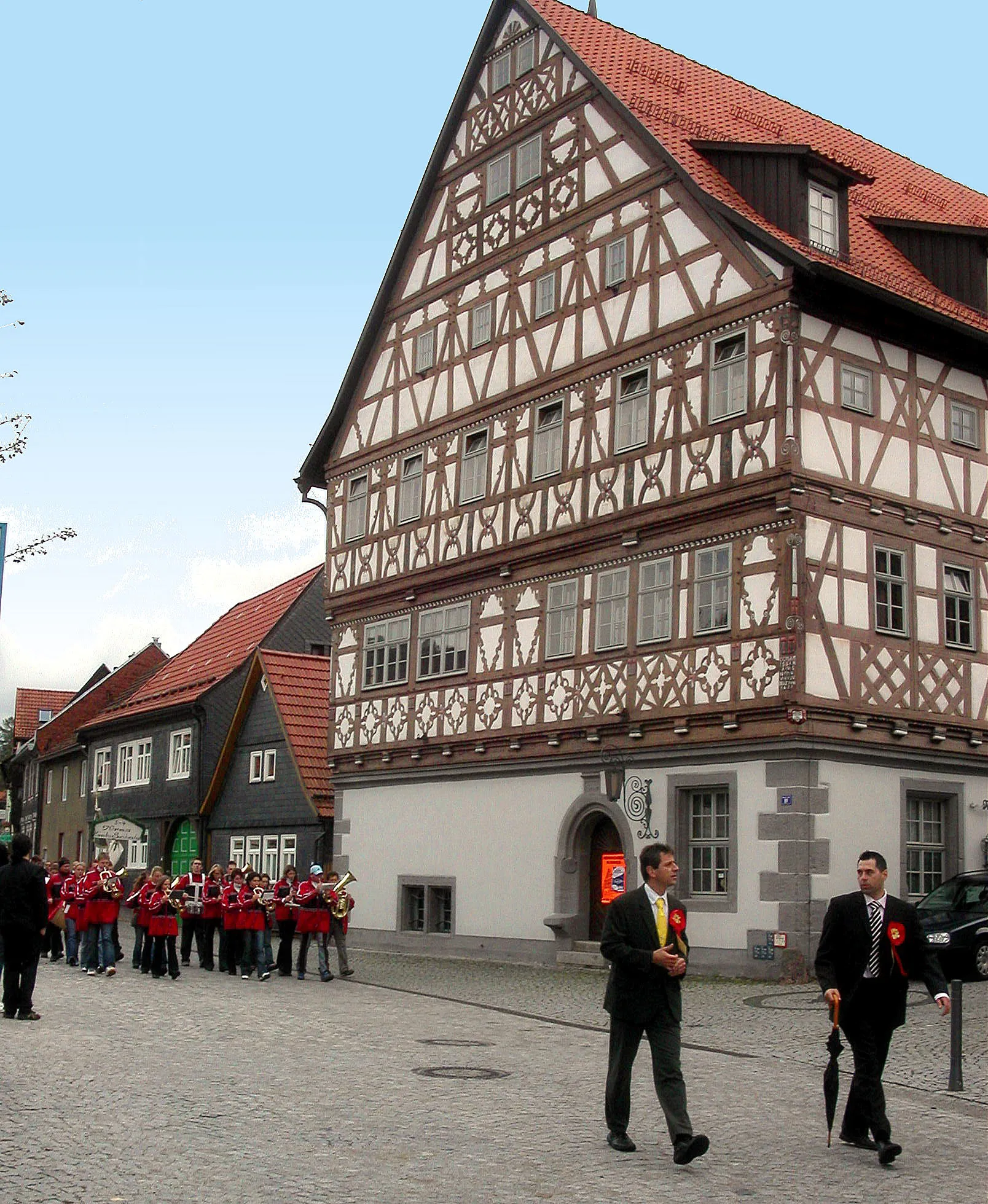 Photo showing: Historisches Rathaus von Suhl-Heinrichs