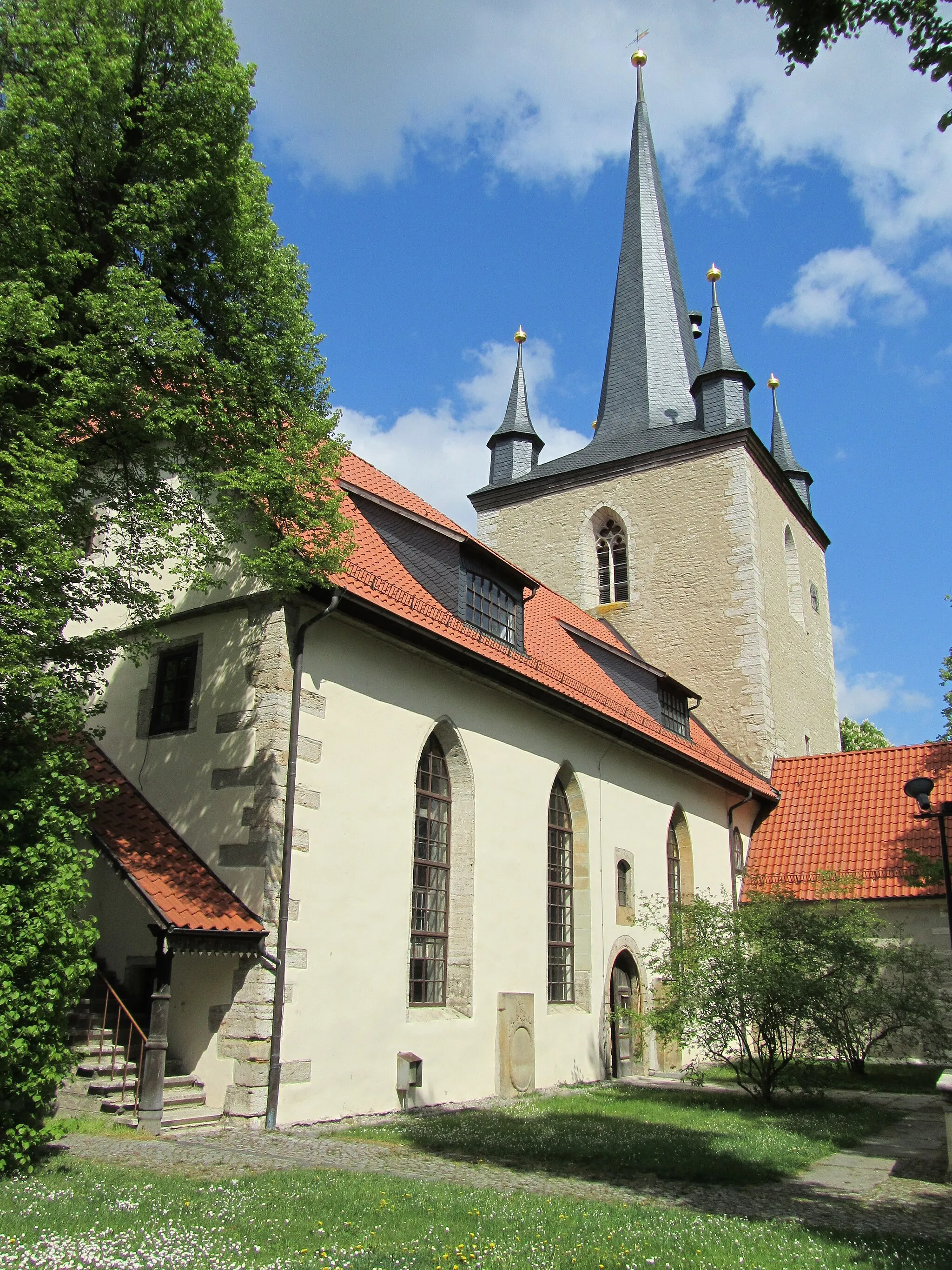 Photo showing: Die Kirche von Thamsbrück (Thüringen).