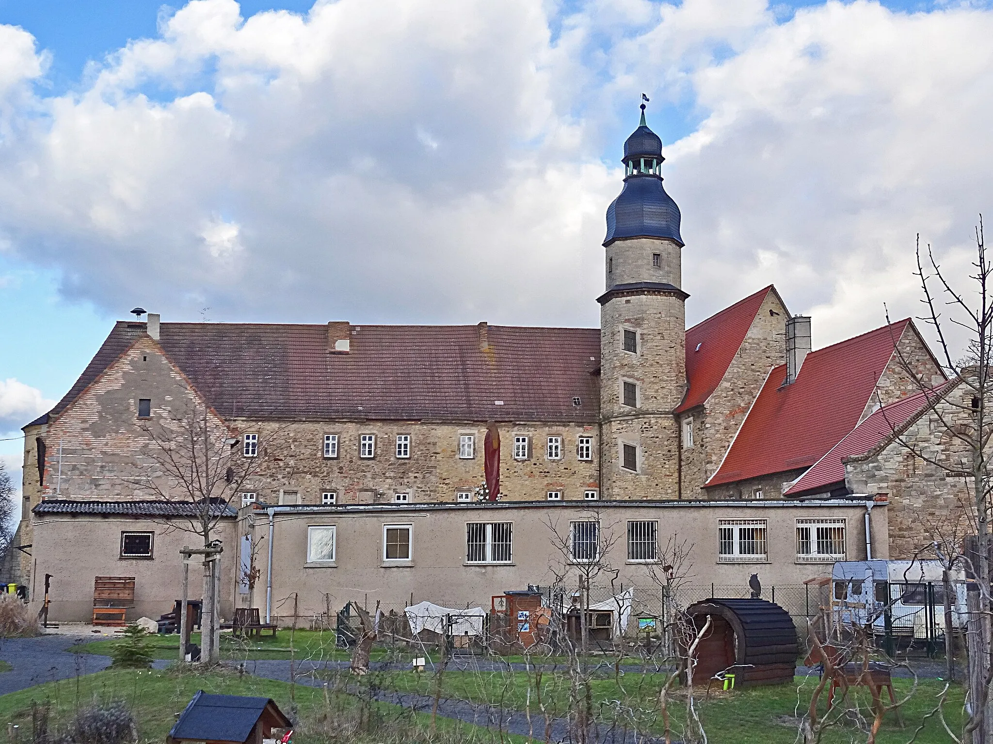 Photo showing: Schloss Schochwitz von Westen