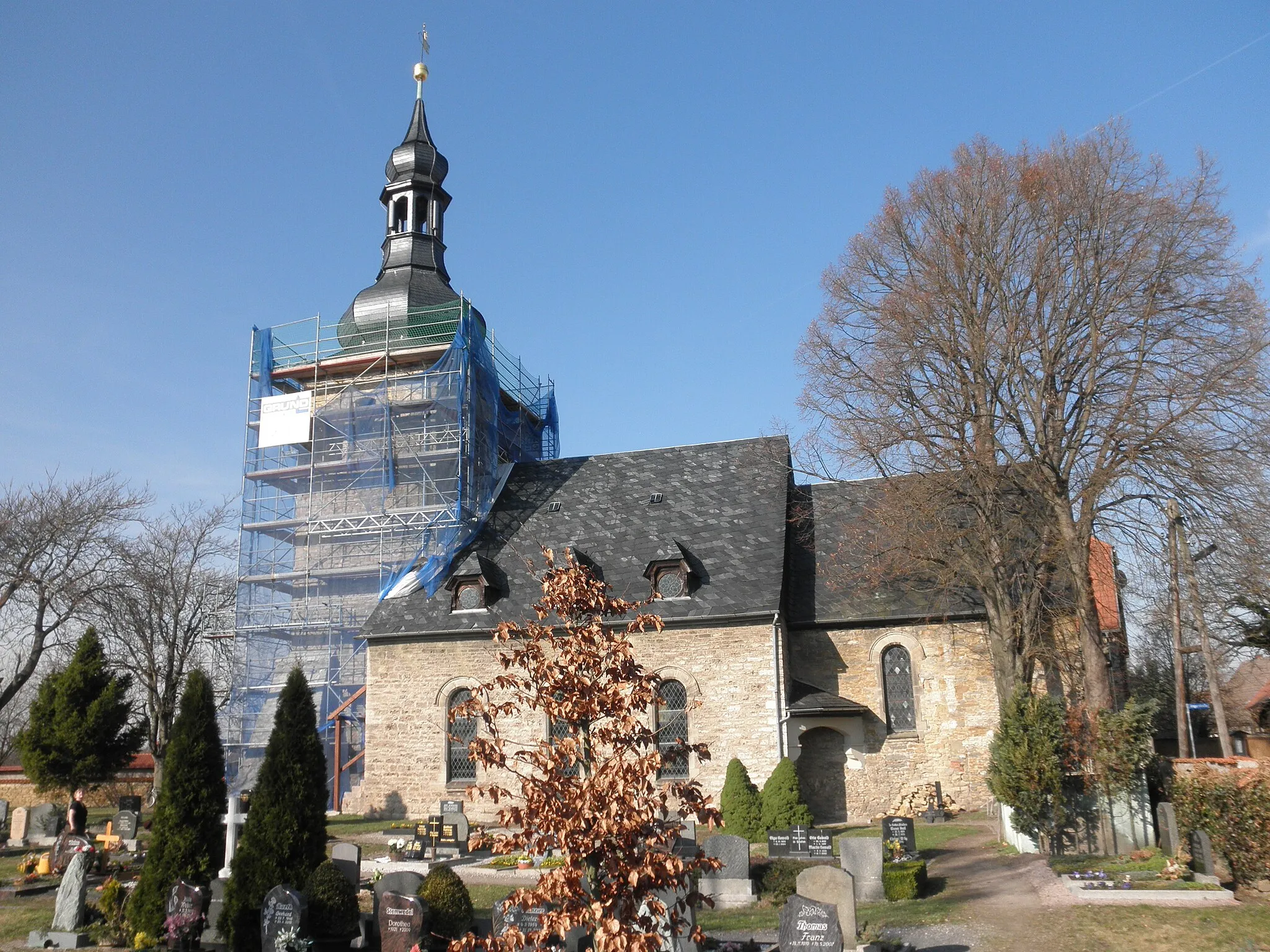 Photo showing: Church in Orlishausen (Sömmerda) in Thuringia
