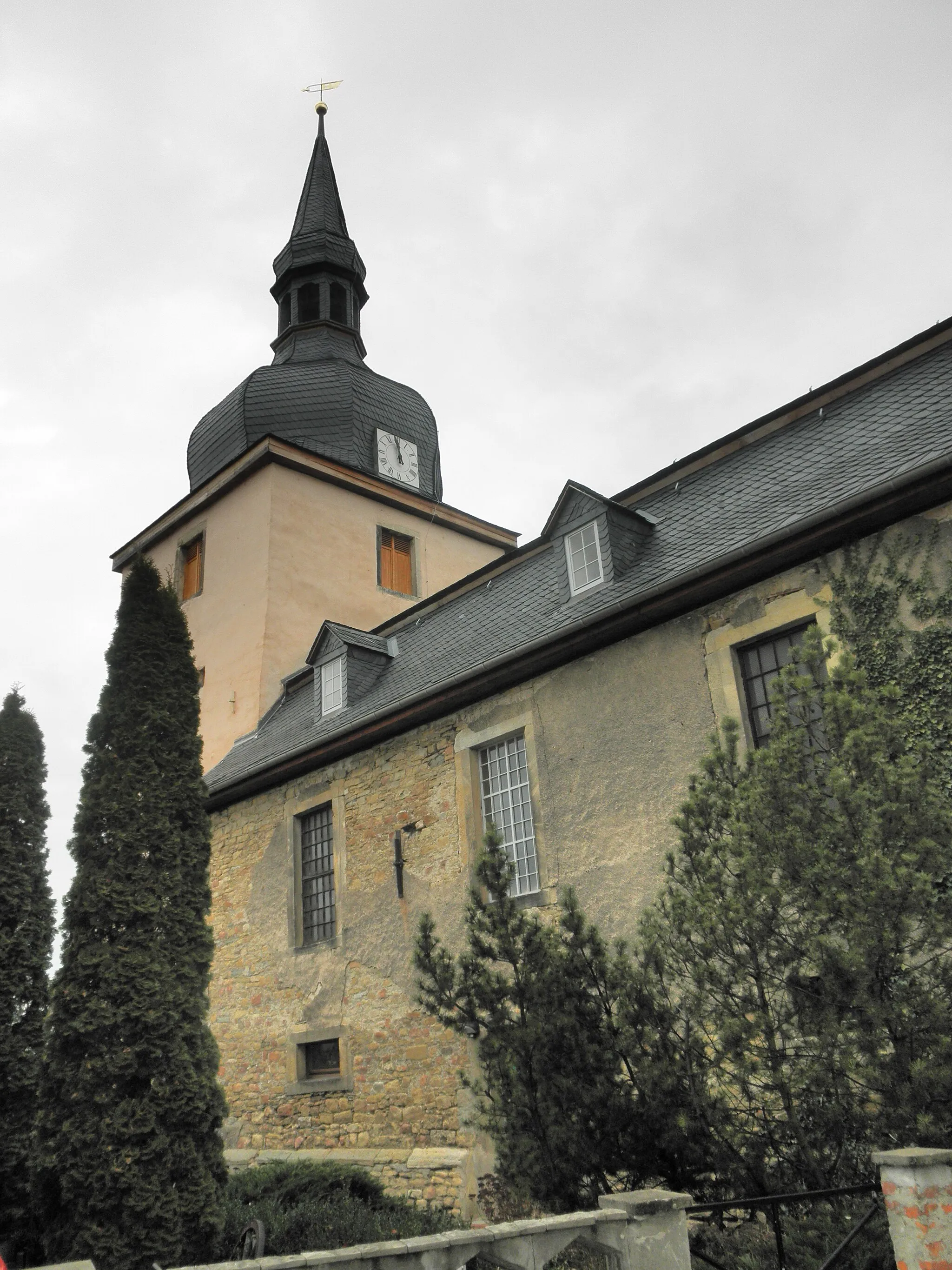 Photo showing: Church in Wenigensömmern (Sömmerda) in Thuringia