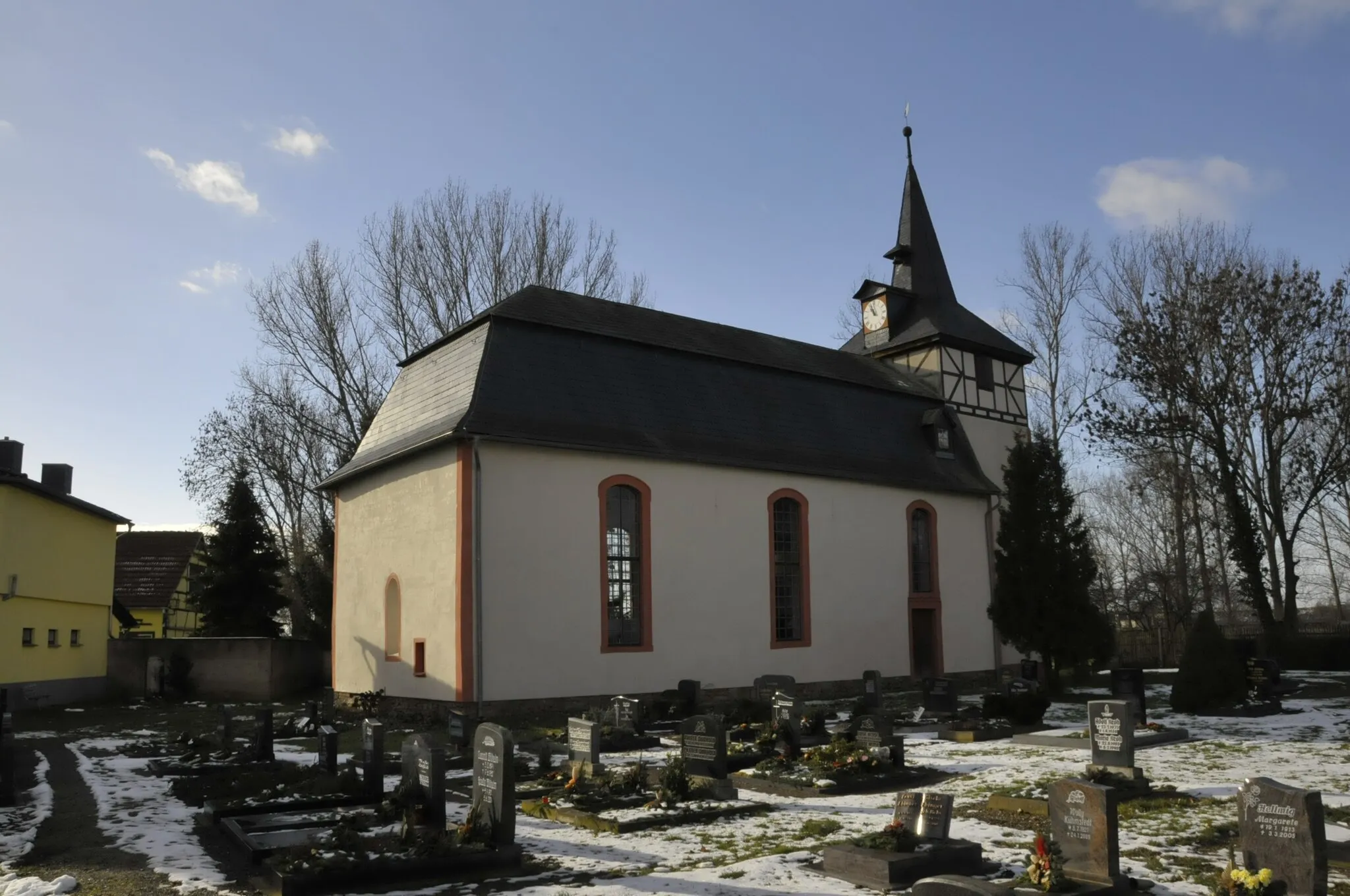 Photo showing: Scherndorf, Kirche St. Salvator