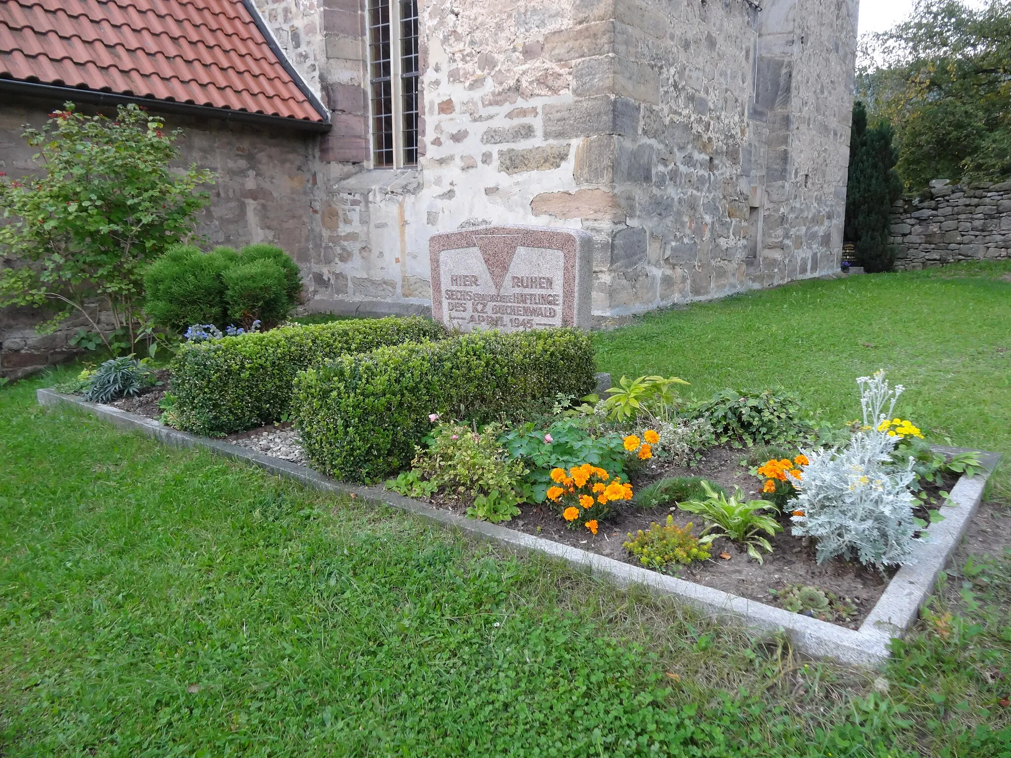 Photo showing: Memorial in Reinsfeld, Thuringia, Germany