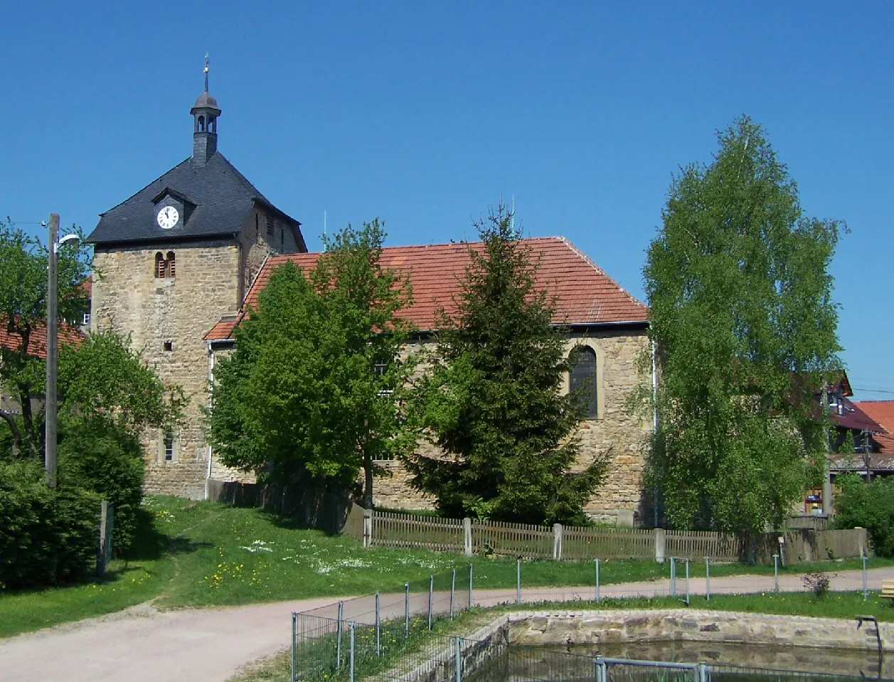 Photo showing: Neukirchen, Kirche