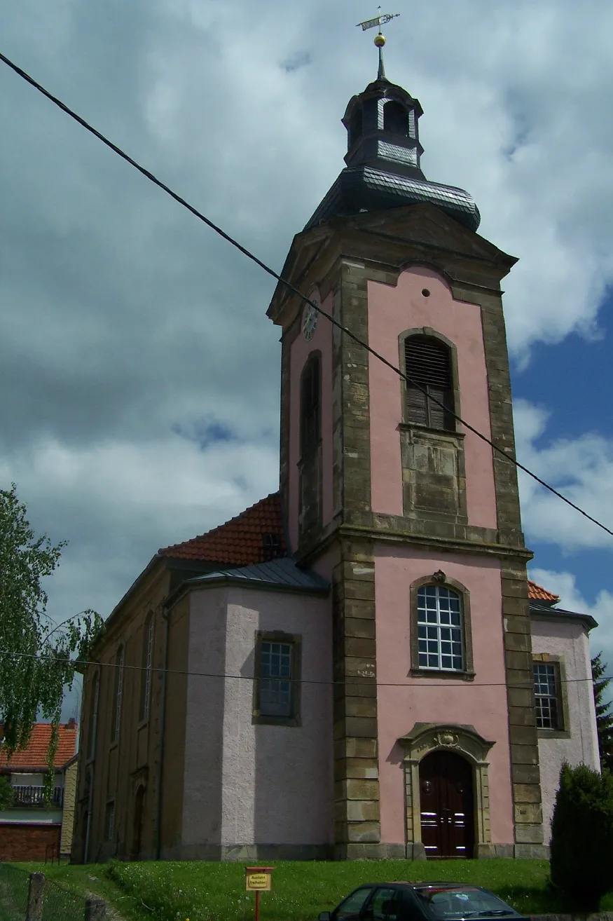 Photo showing: The church in Berka vor dem Hainich.