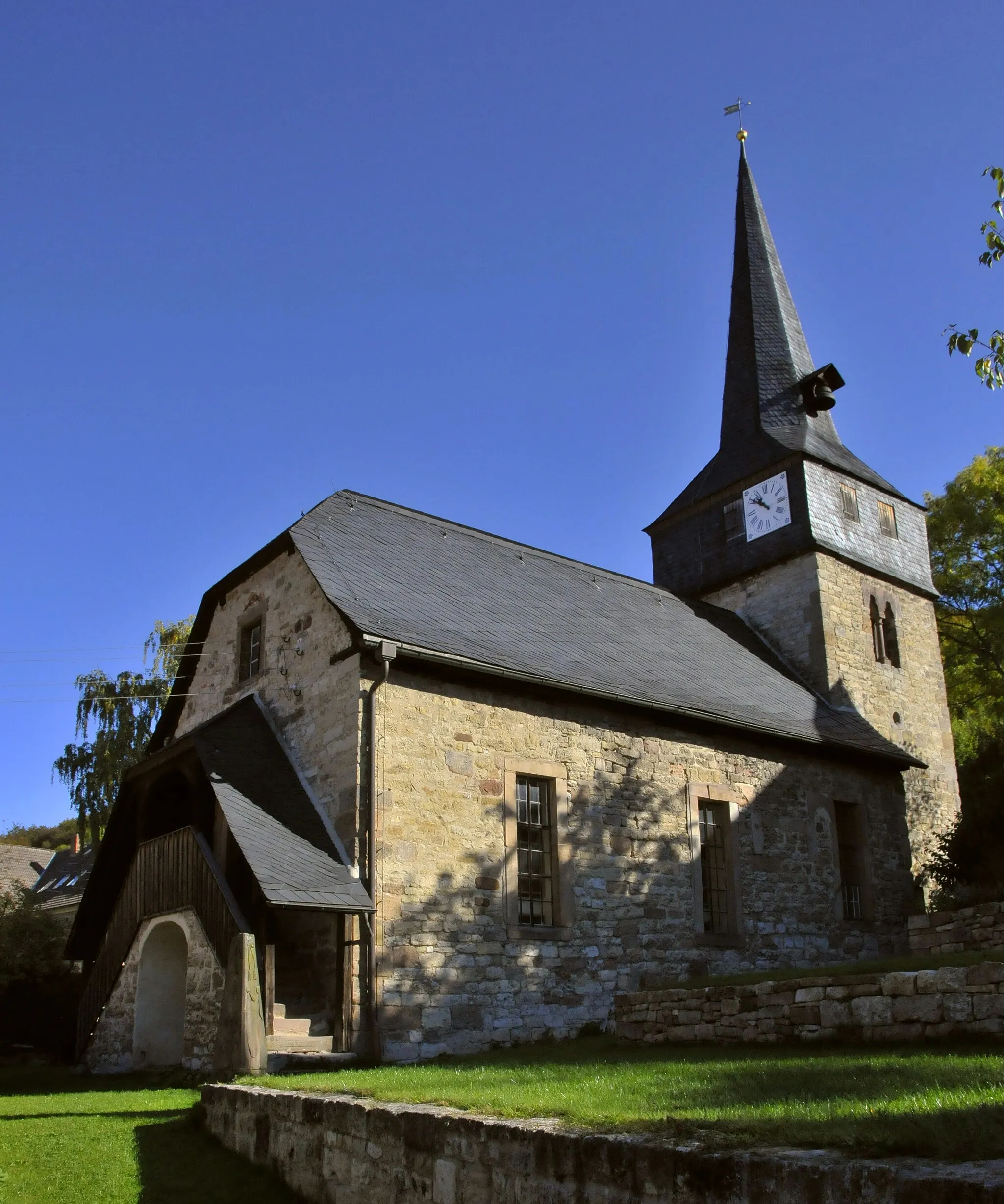 Photo showing: Saalborn, Kirche