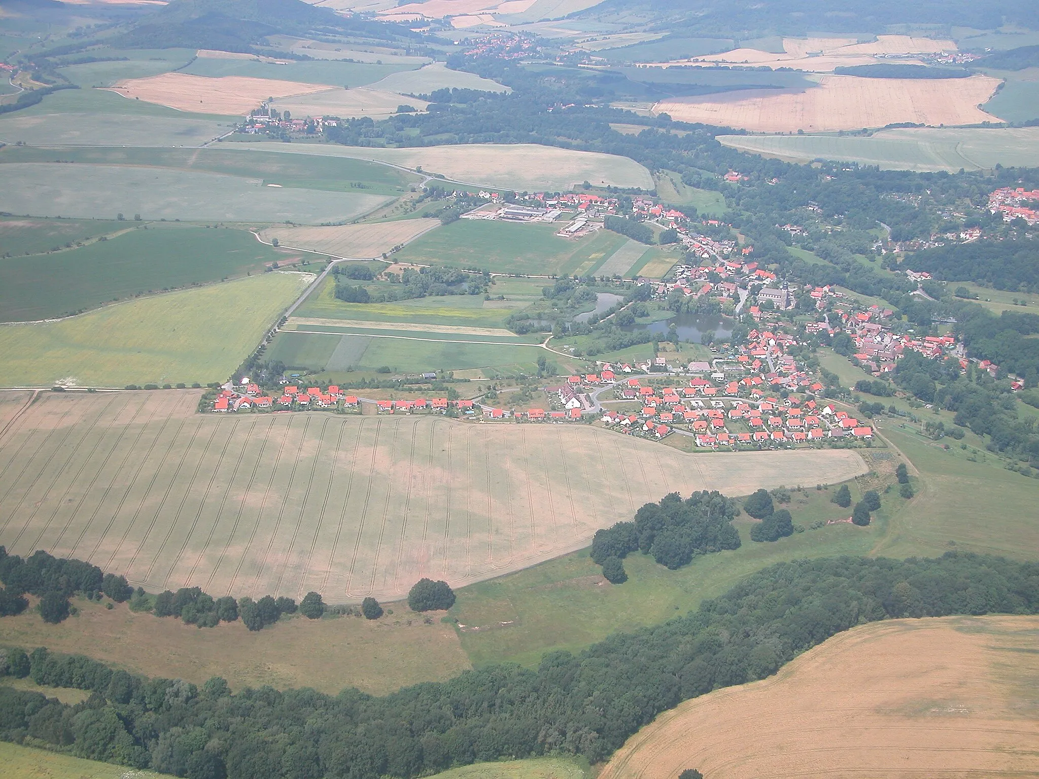 Photo showing: Luftbild SHK 2005