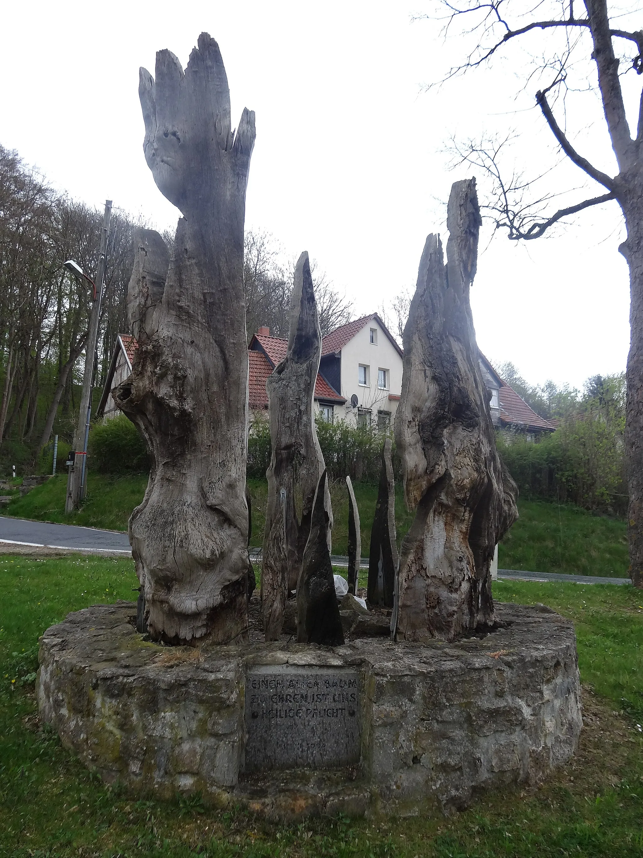 Photo showing: Central place of Dietenborn, Thuringia, Germany