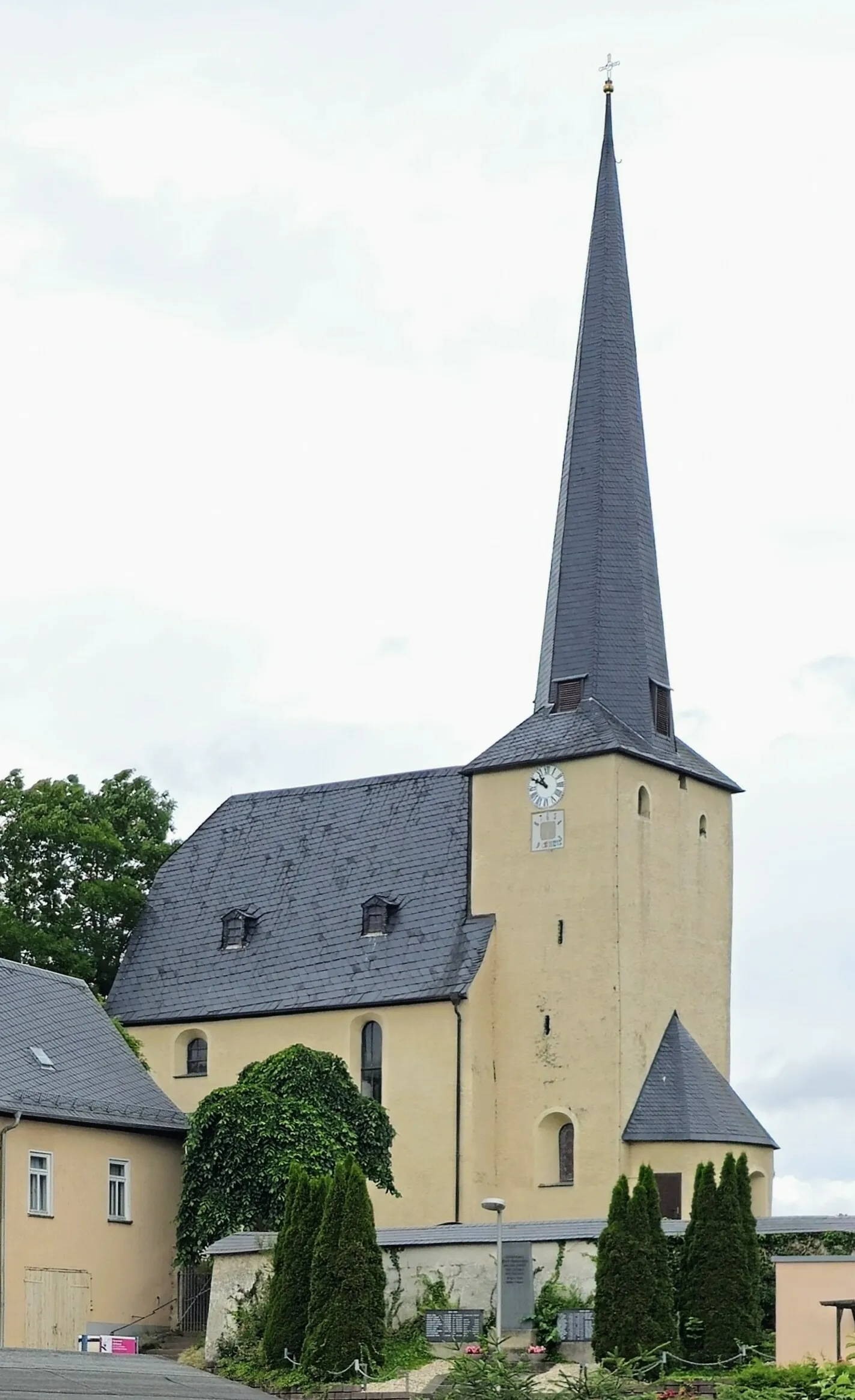 Photo showing: Langenbach (Pausa-Mühltroff), Michaeliskirche (02).jpg
