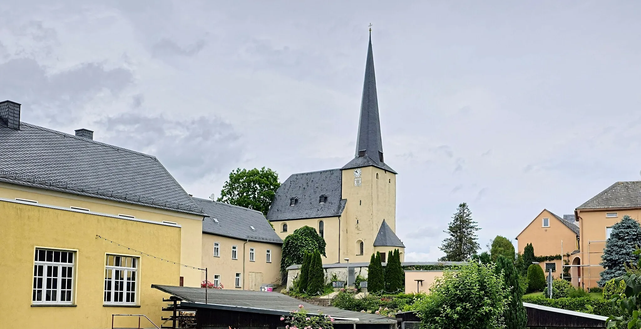 Photo showing: Langenbach (Pausa-Mühltroff), Michaeliskirche (03).jpg