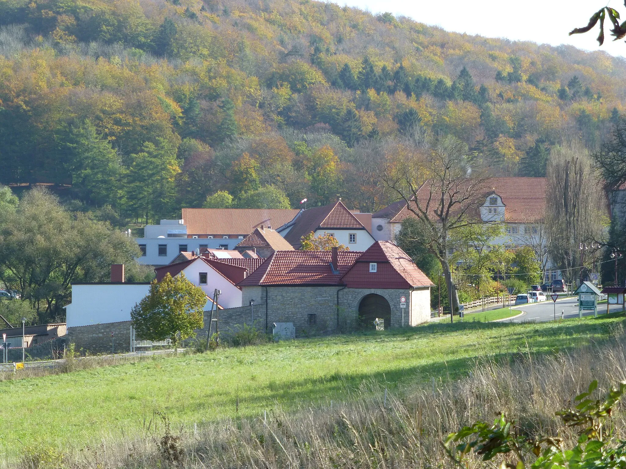 Photo showing: Blick zum ehemaligen Kloster Reifenstein