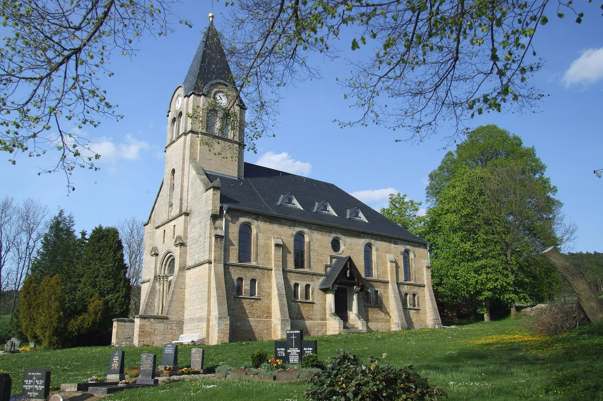 Photo showing: Kirche Breitenheerda