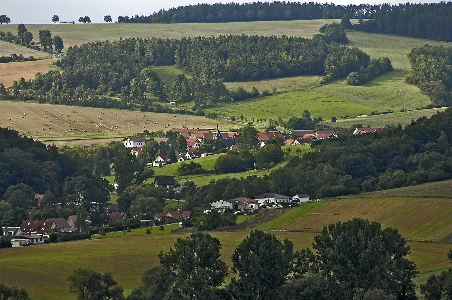 Photo showing: View on Sundremda. Remda-Teichel, Germany