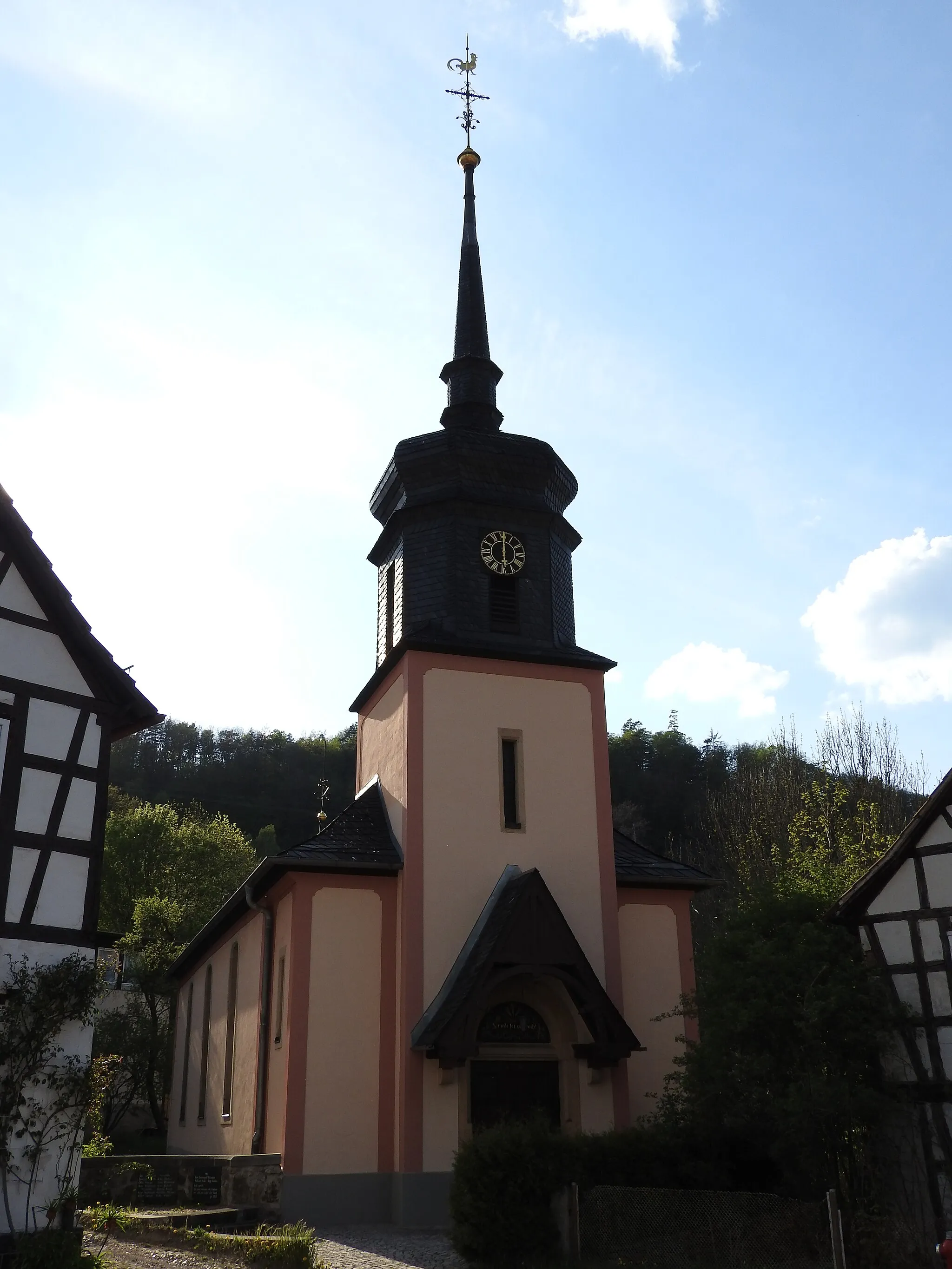 Photo showing: Evangelische Kirche von Reschwitz in Thüringen