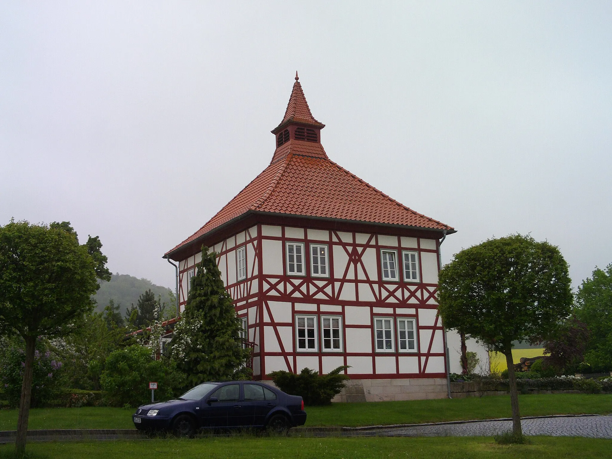 Photo showing: Alte Dorfschule in Breckenrode.Später war es auch Kindergarten.
Schöne Erinnerung an meine Kindheit...