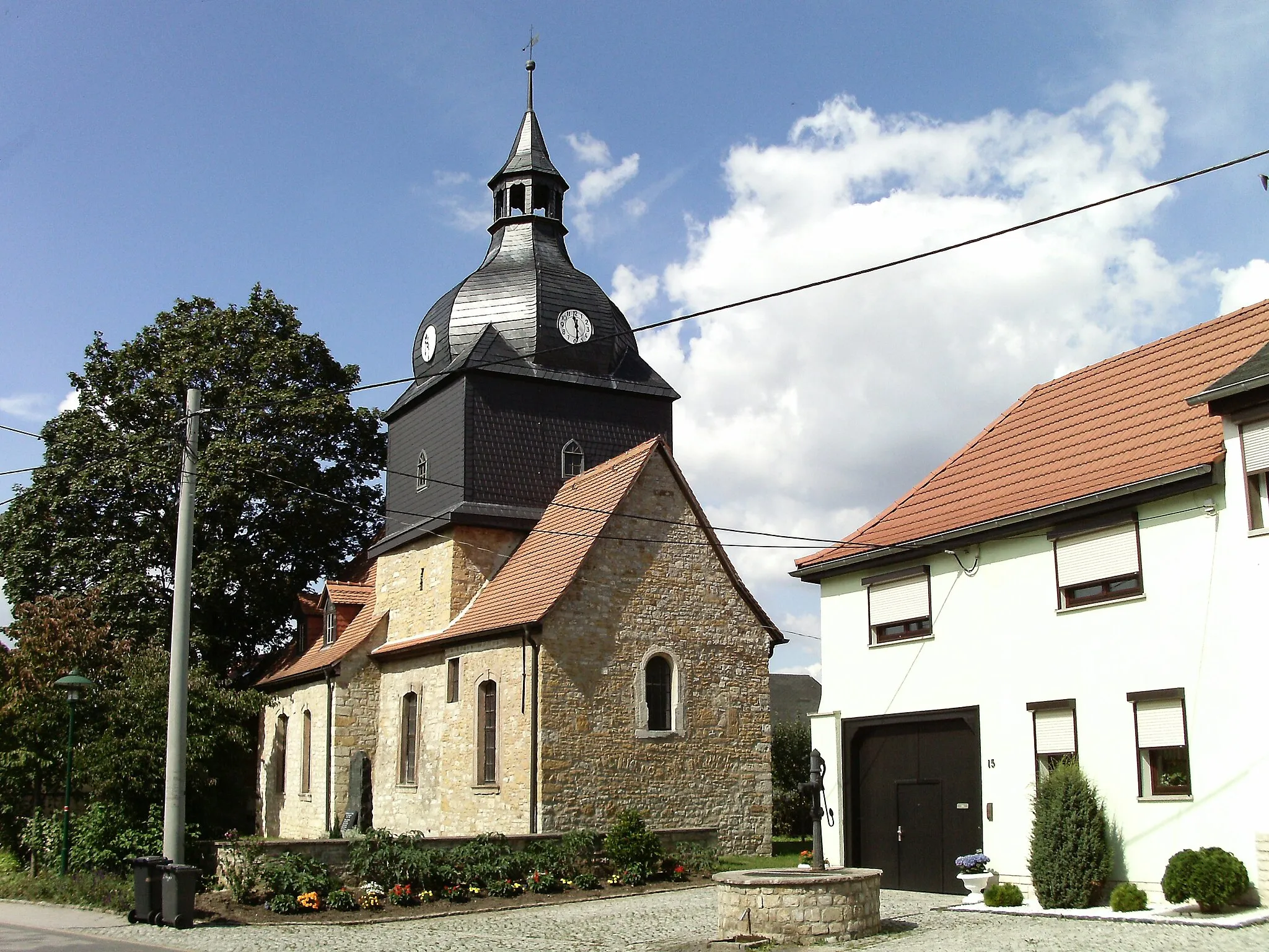 Photo showing: Rödigsdorf church (Apolda, district of Weimarer Land, Thuringia)