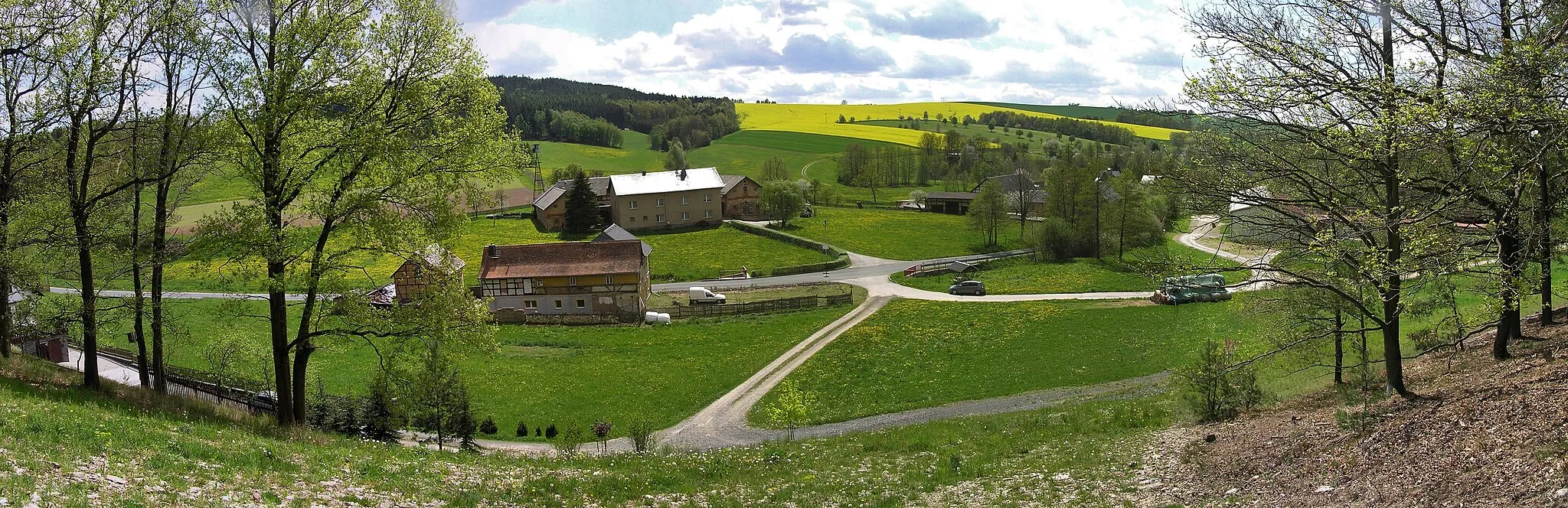 Photo showing: Untergeißendorf (Blick von Nord)