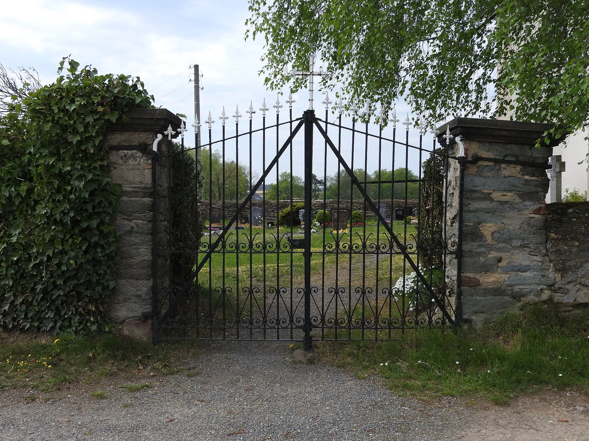 Photo showing: Tor zum Kirchhof Sorge-Settendorf, Thüringen