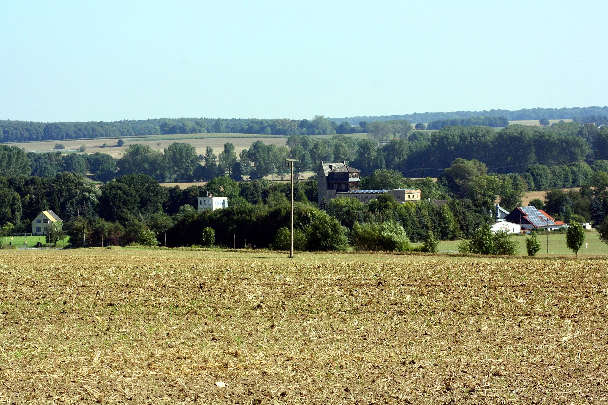 Photo showing: View to Windischleuba-Schelchwitz near Altenburg/Thuringia