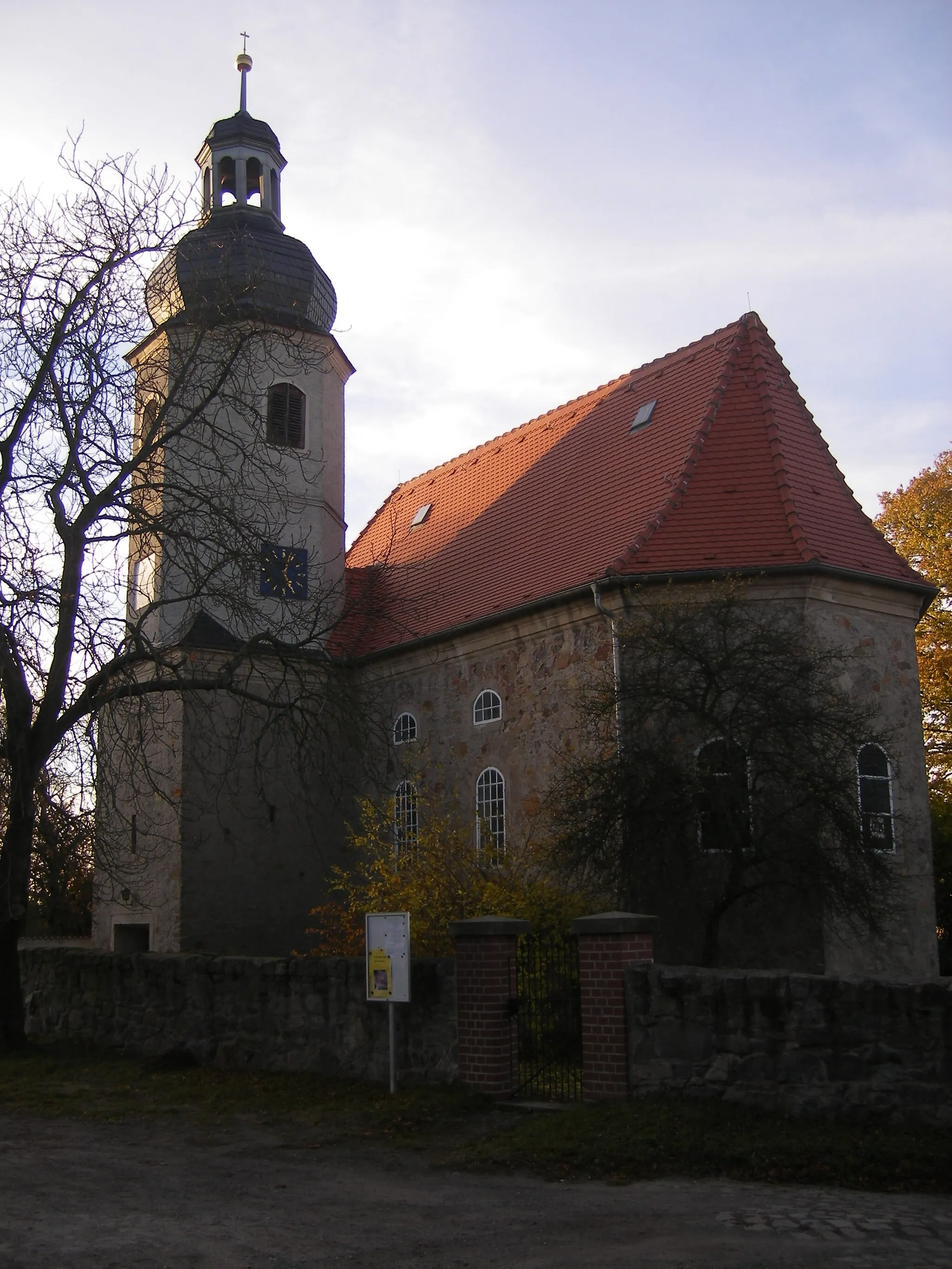 Photo showing: Church in Oberlödla near Altenburg/Thuringia