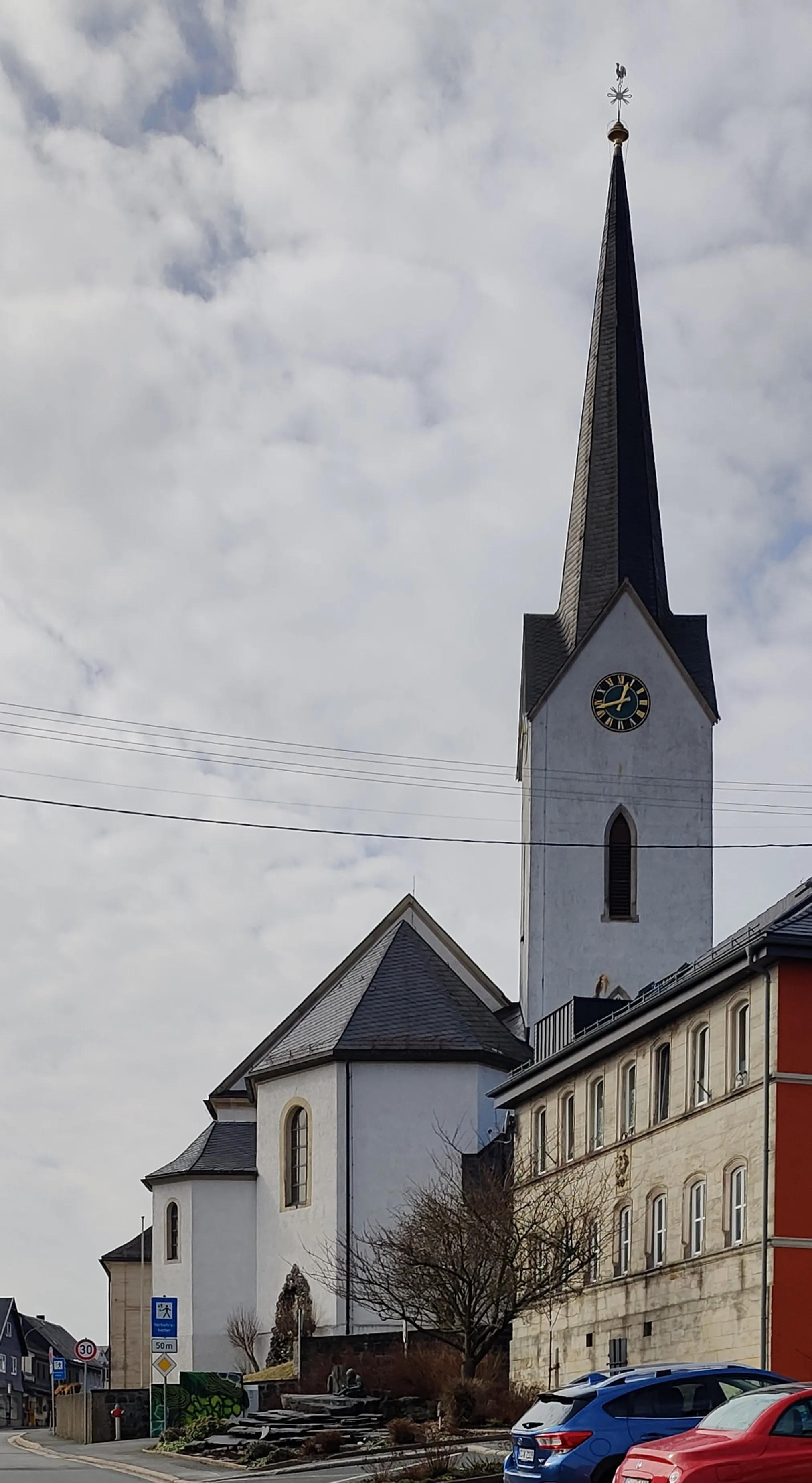 Photo showing: Katholische Pfarrkirche St. Bartholomäus Nordhalben, Oberfranken, Bayern, Deutschland