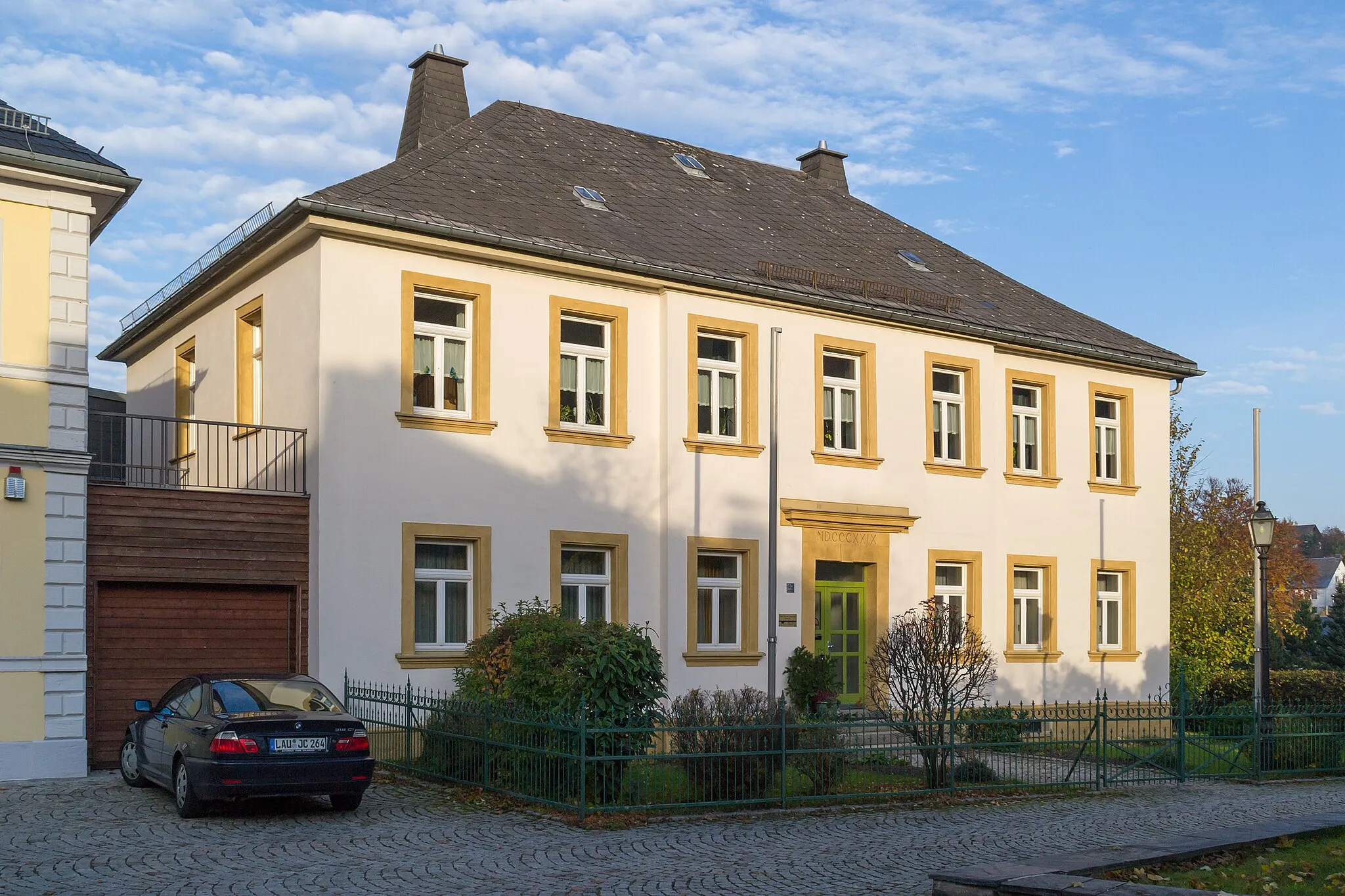 Photo showing: Hauptstraße 40 (Pfarrhaus) in Teuschnitz