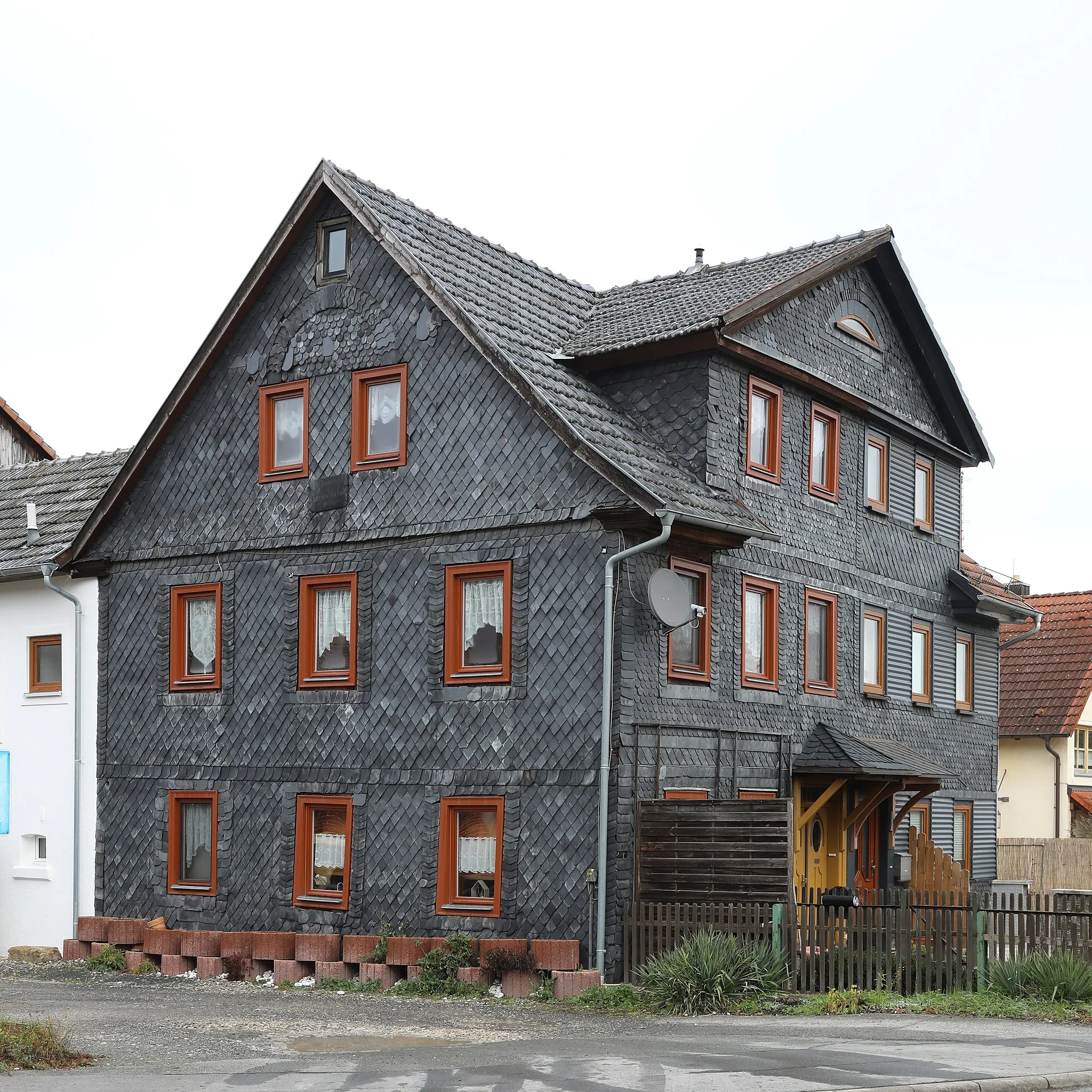 Photo showing: Doppelwohnhhaus in Steinach an der Steinach
